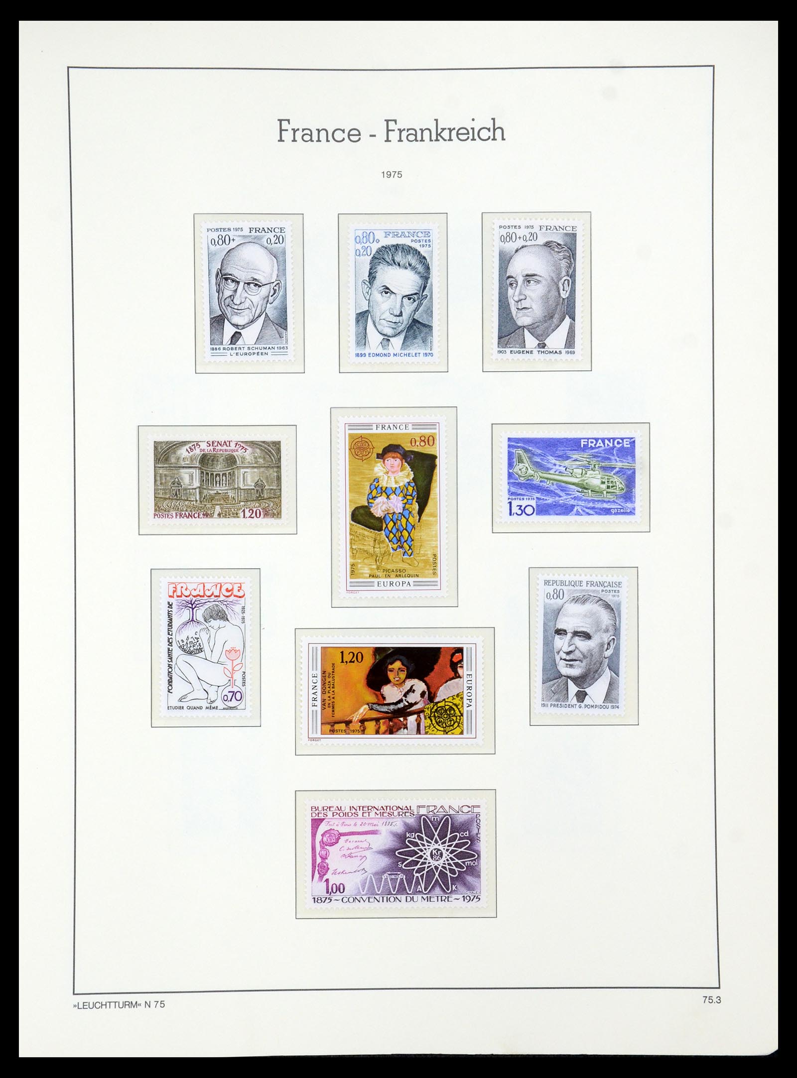 35707 112 - Stamp Collection 35707 Frankrijk 1945-1978.