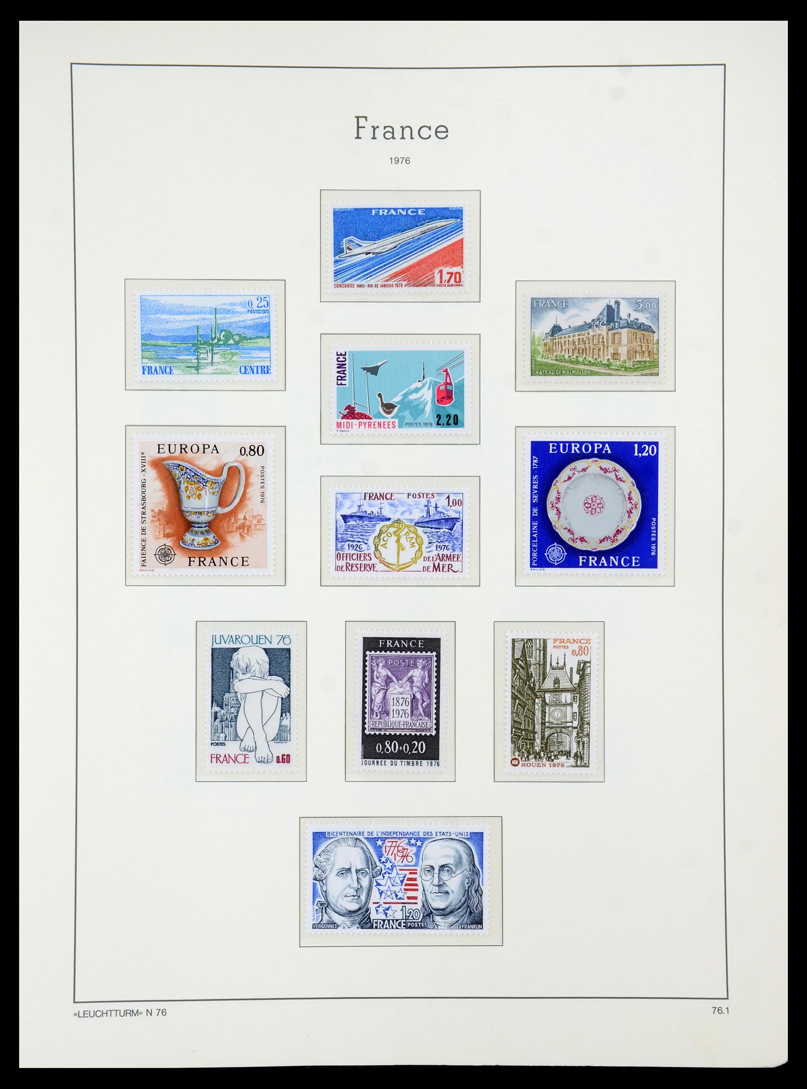 35707 116 - Stamp Collection 35707 Frankrijk 1945-1978.