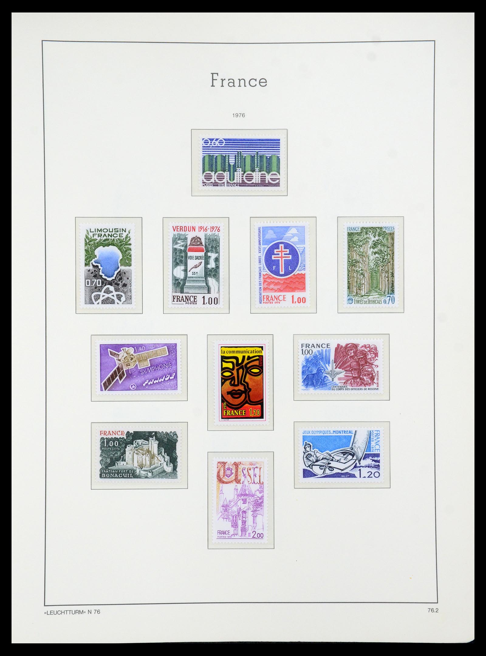 35707 117 - Stamp Collection 35707 Frankrijk 1945-1978.