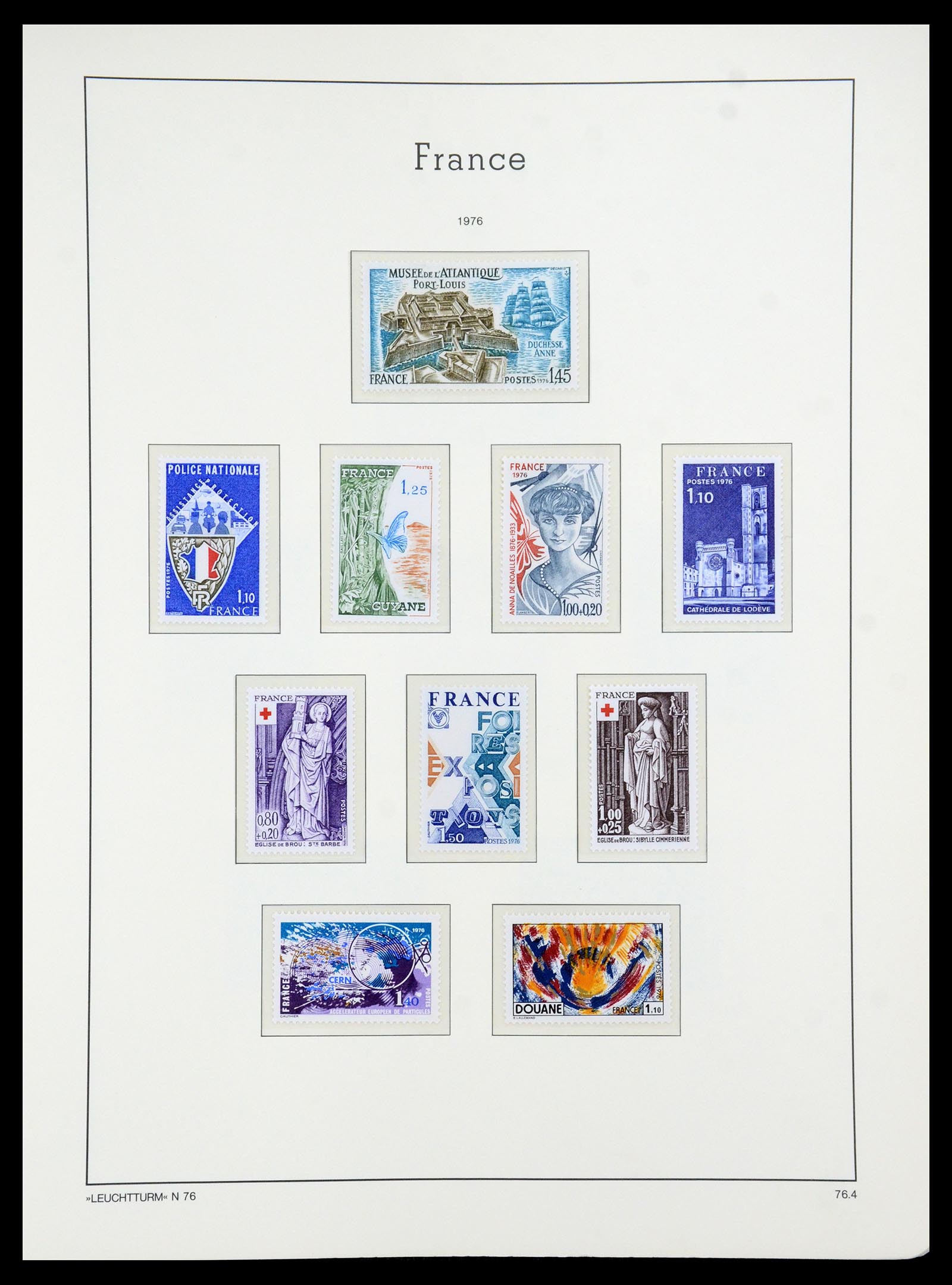 35707 119 - Stamp Collection 35707 Frankrijk 1945-1978.