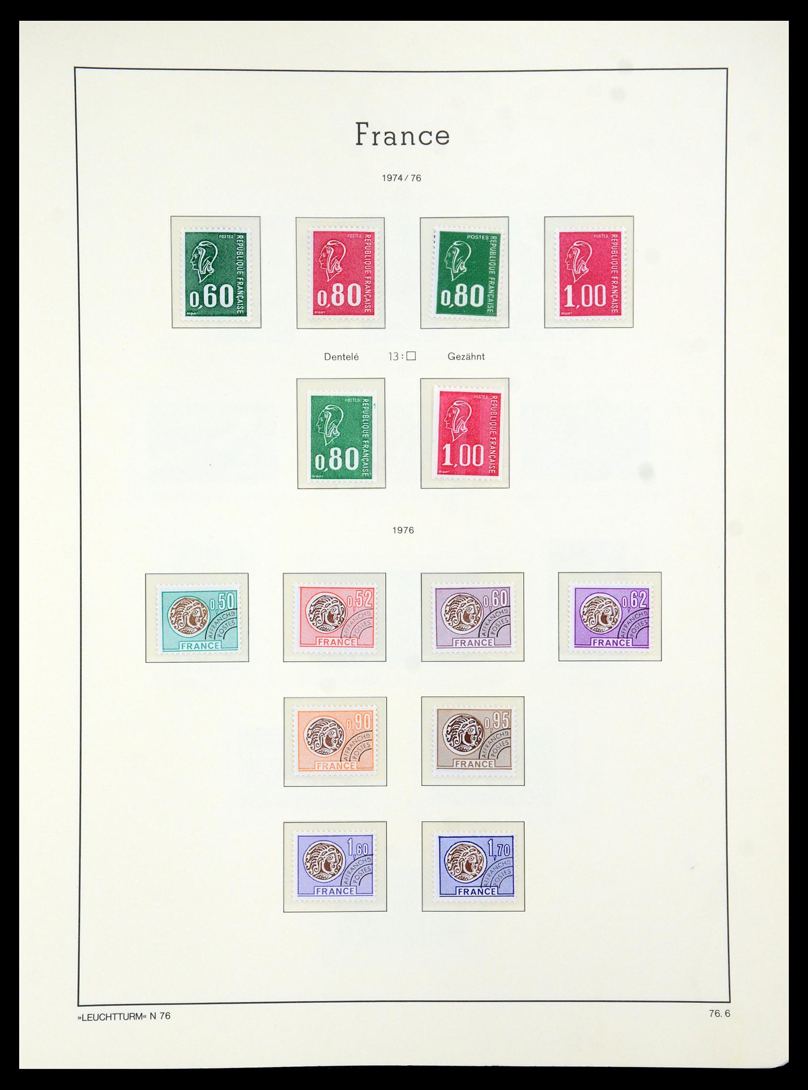 35707 121 - Stamp Collection 35707 Frankrijk 1945-1978.