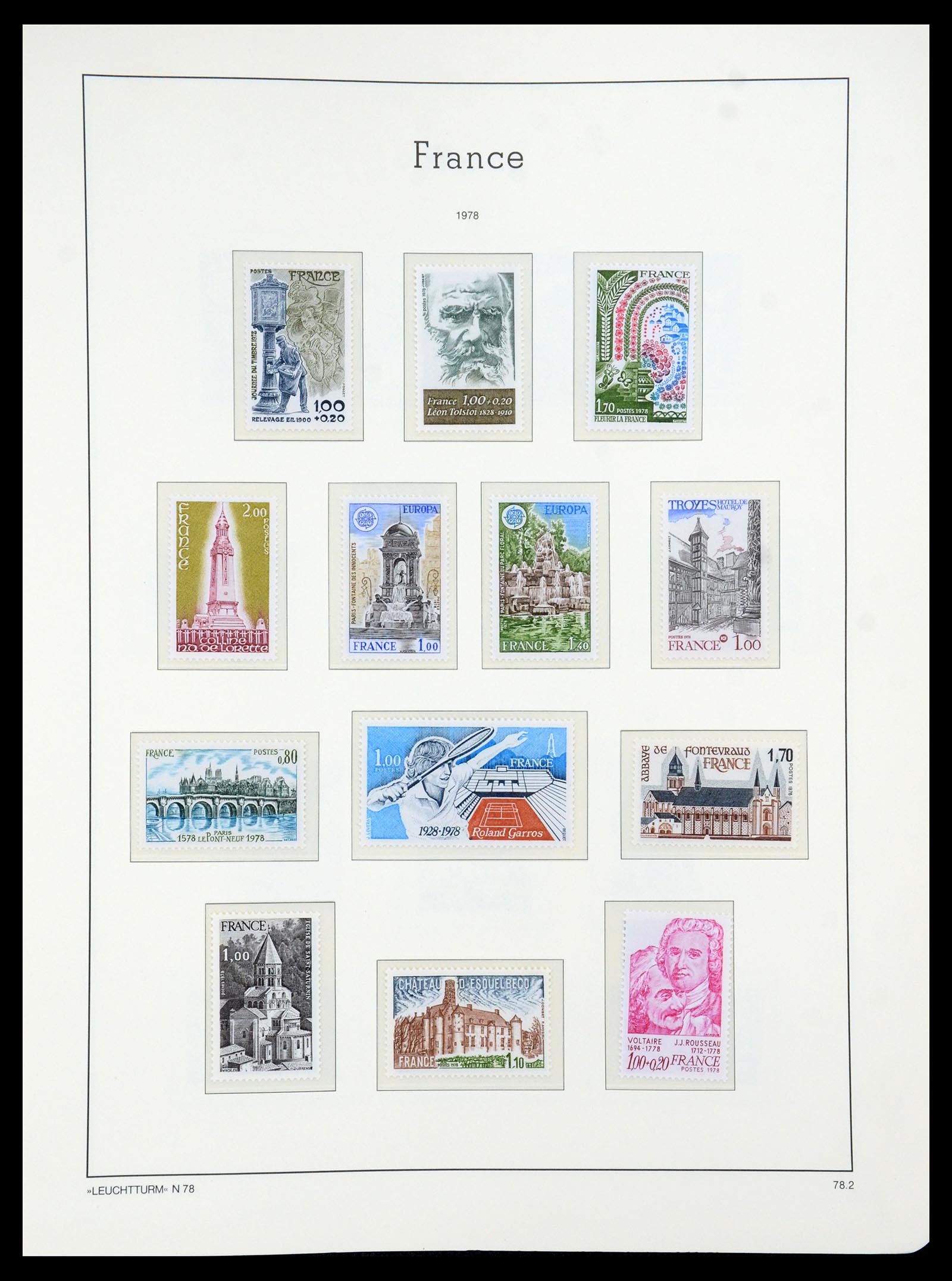 35707 128 - Stamp Collection 35707 Frankrijk 1945-1978.