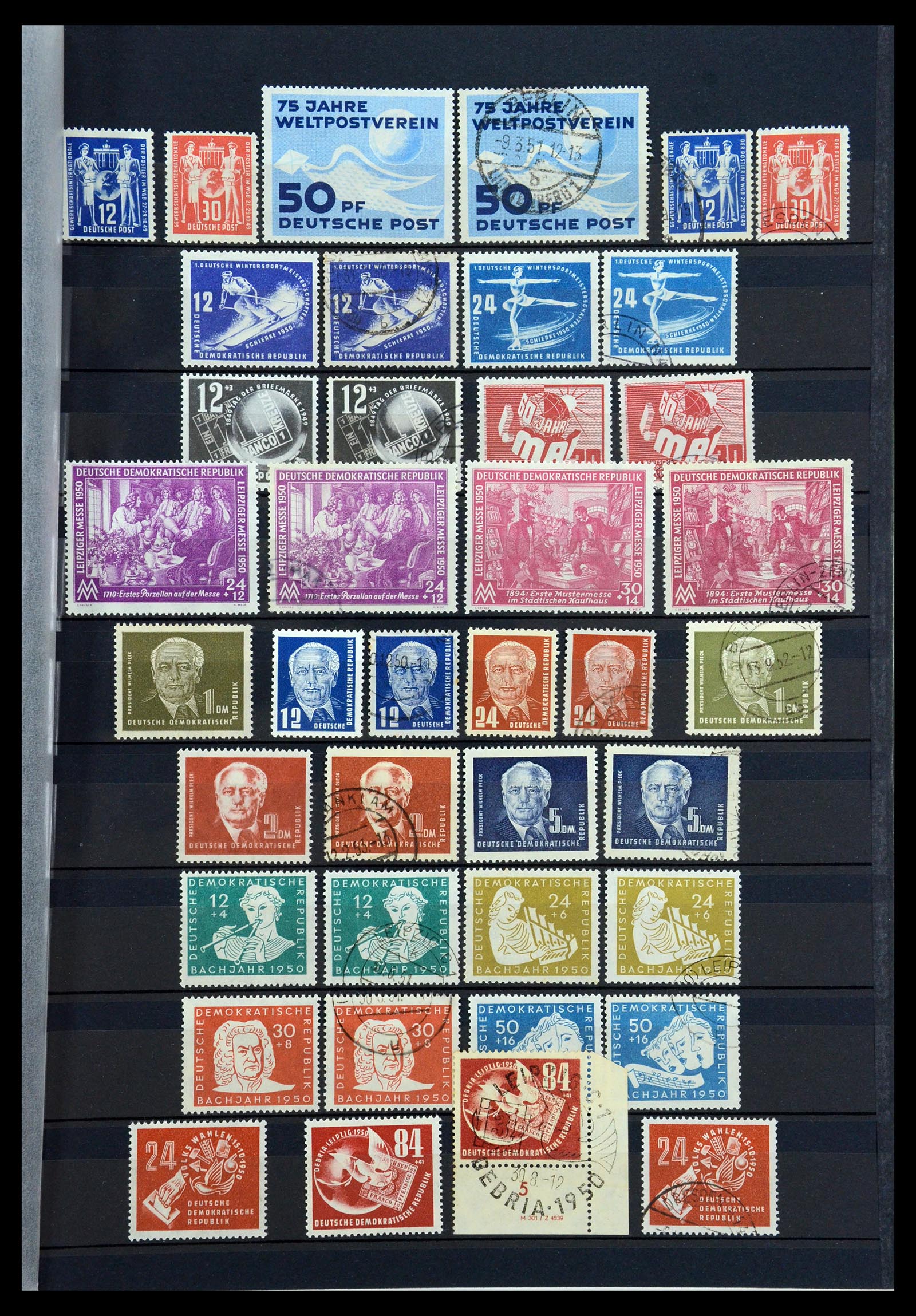 35708 001 - Postzegelverzameling 35708 DDR 1949-1990.