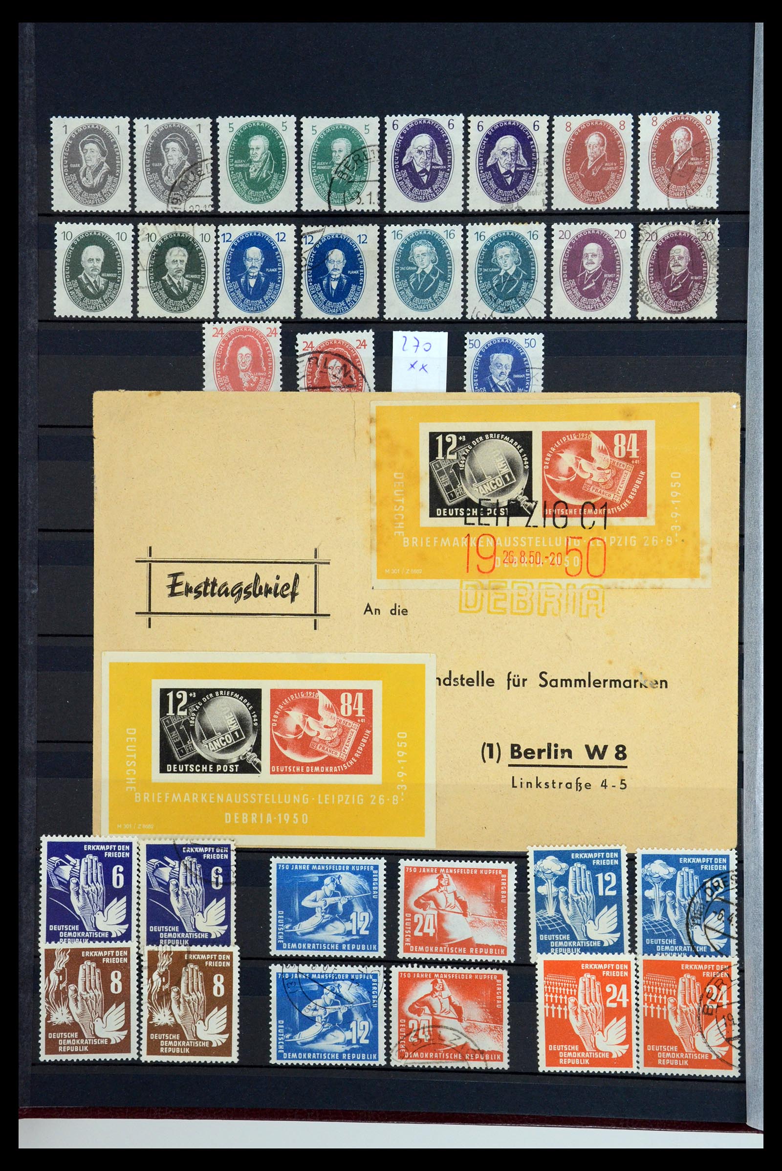 35708 002 - Postzegelverzameling 35708 DDR 1949-1990.