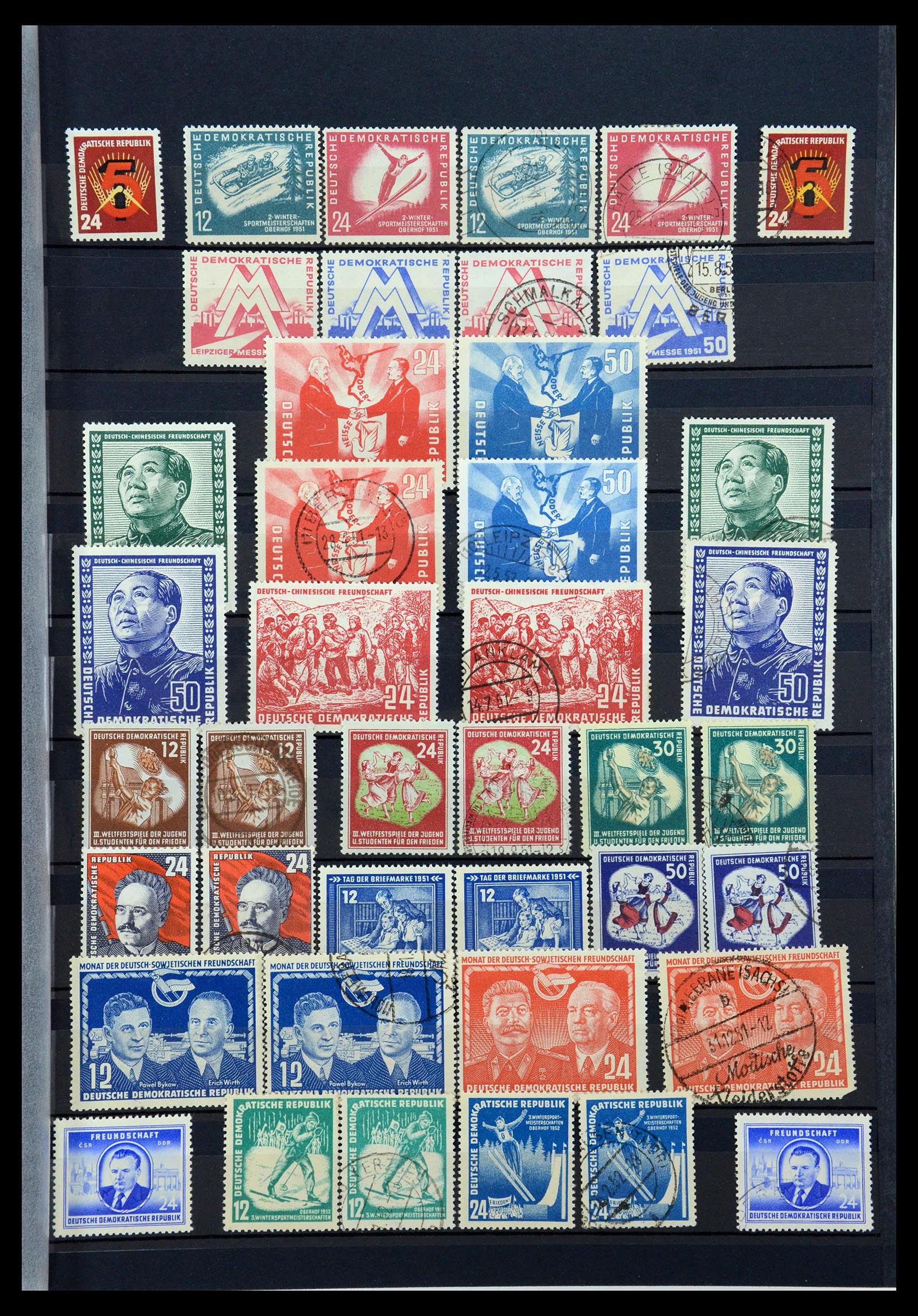35708 003 - Postzegelverzameling 35708 DDR 1949-1990.