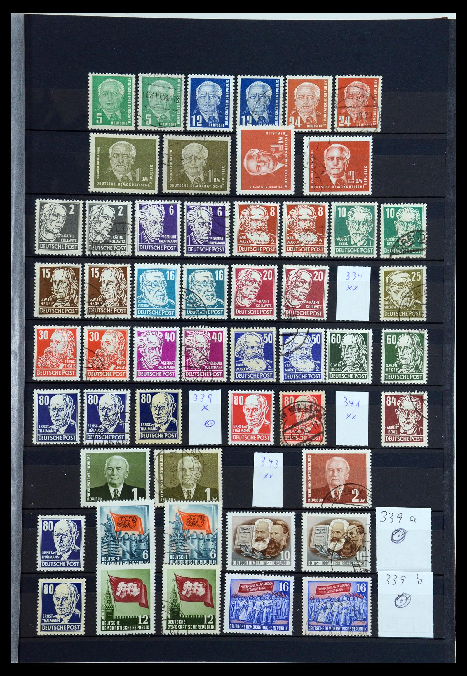 35708 005 - Postzegelverzameling 35708 DDR 1949-1990.