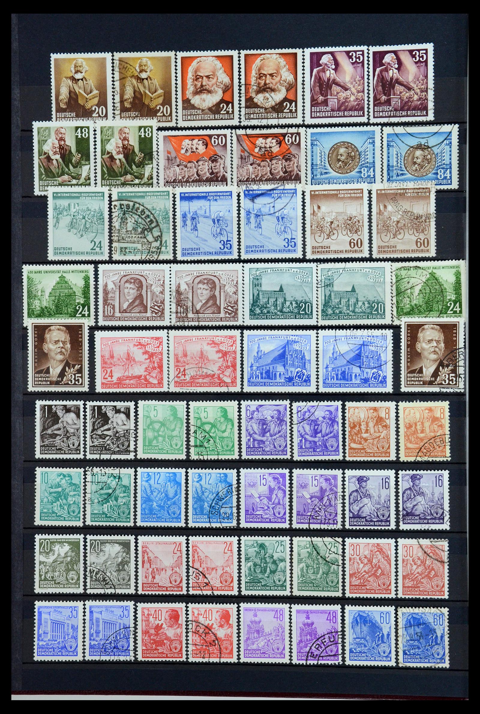 35708 006 - Postzegelverzameling 35708 DDR 1949-1990.