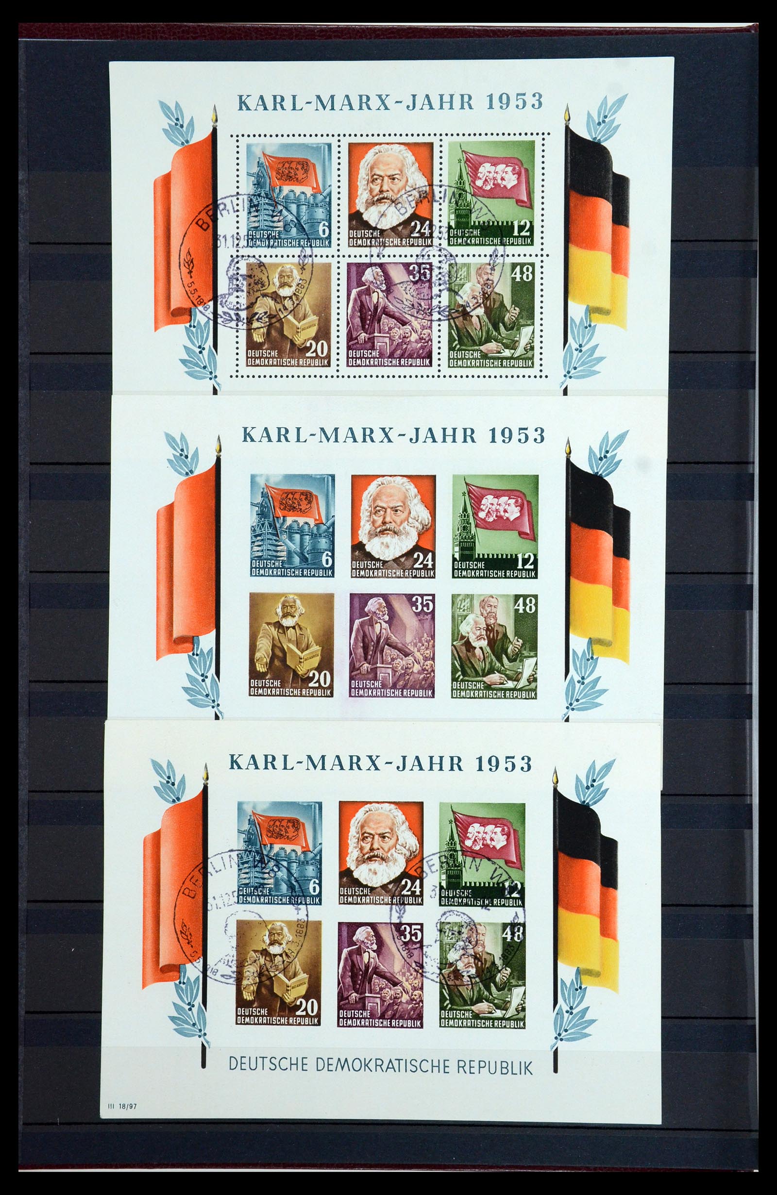 35708 008 - Postzegelverzameling 35708 DDR 1949-1990.