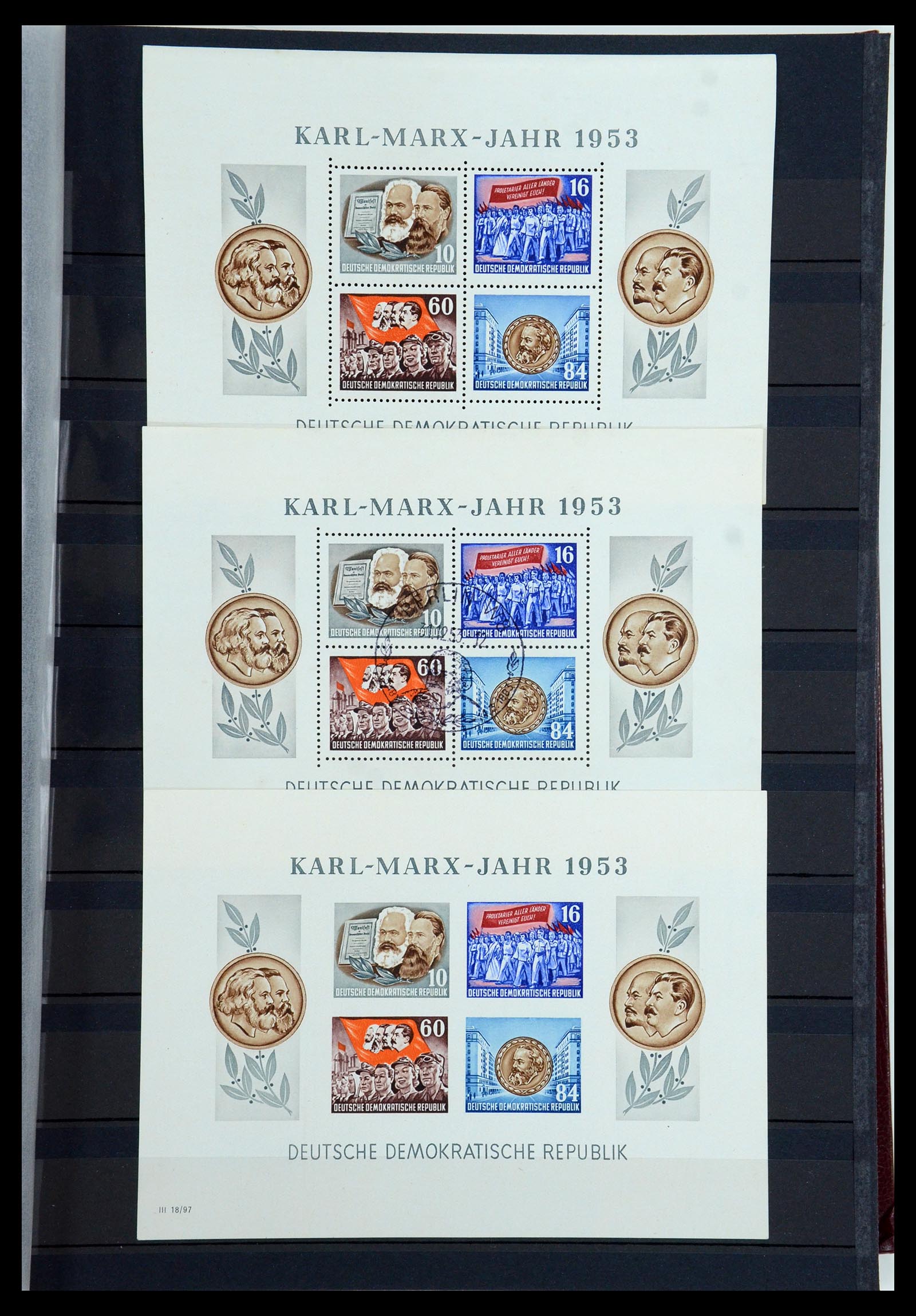 35708 009 - Postzegelverzameling 35708 DDR 1949-1990.
