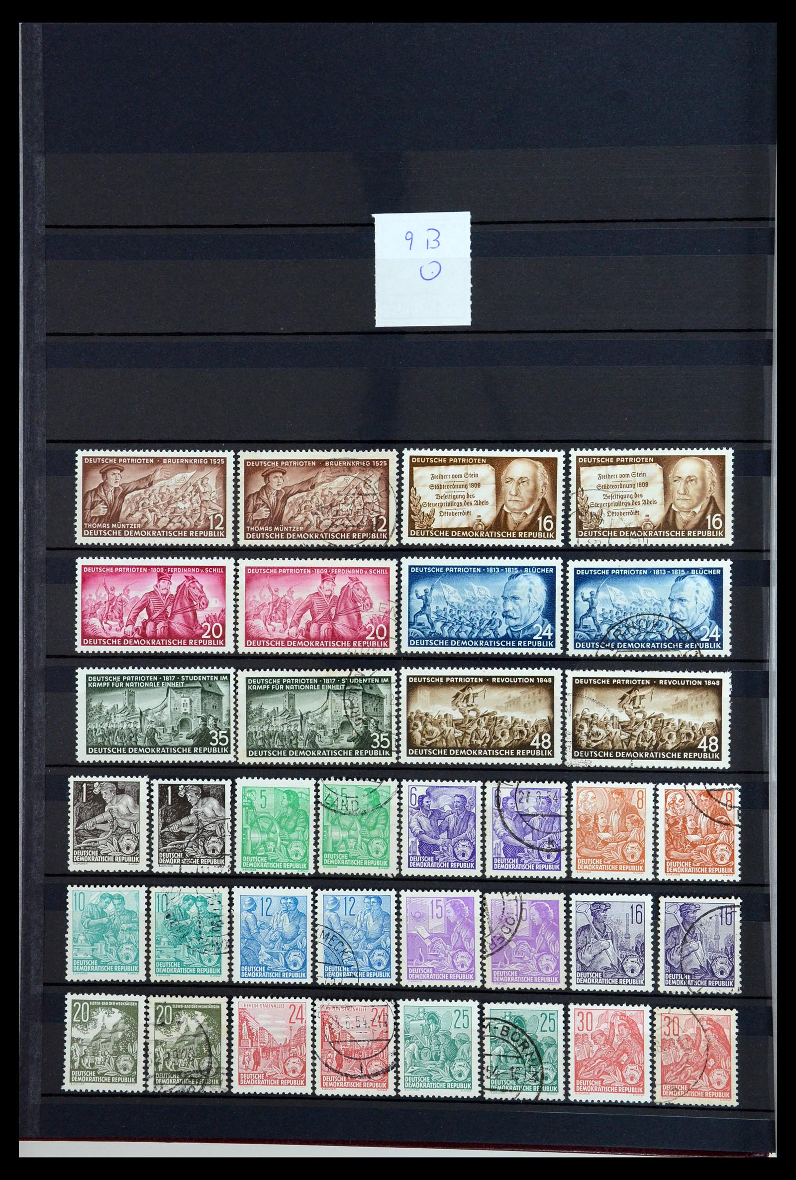 35708 010 - Stamp Collection 35708 GDR 1949-1990.