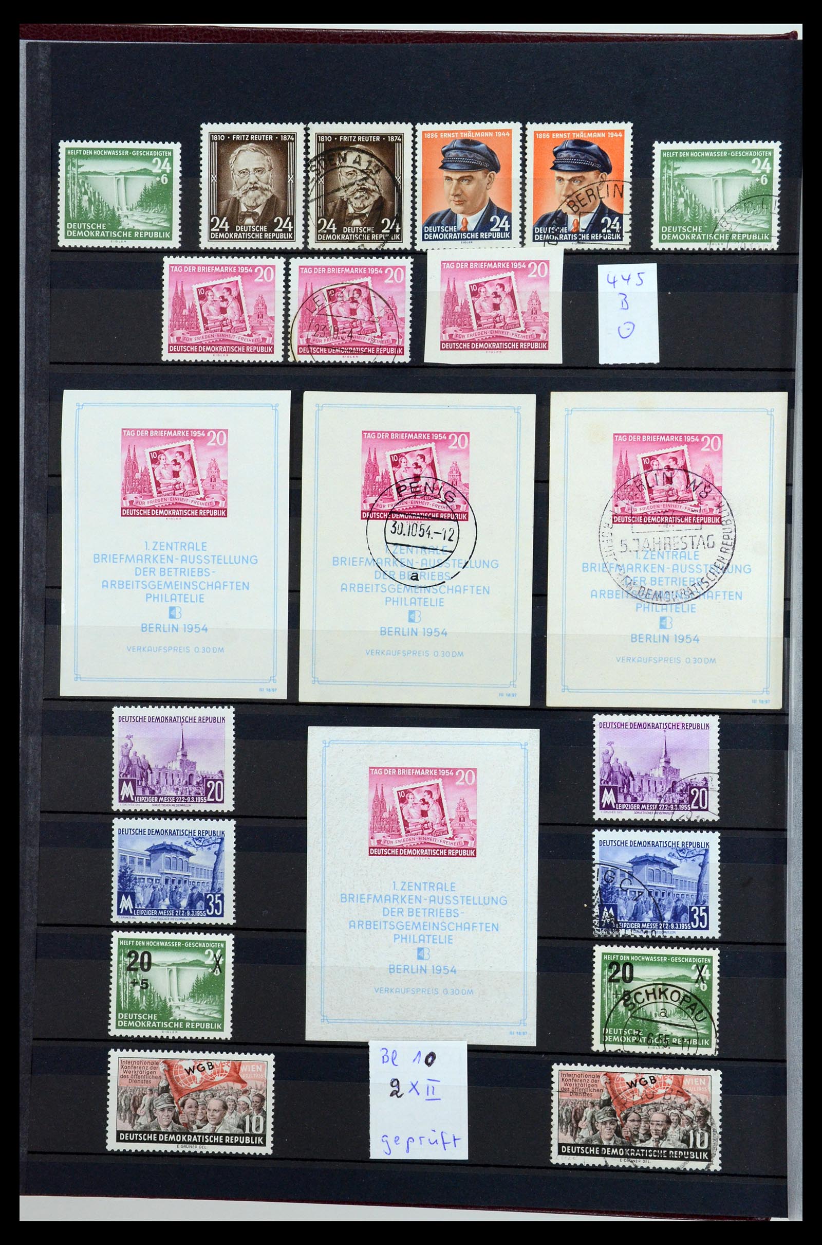 35708 012 - Stamp Collection 35708 GDR 1949-1990.