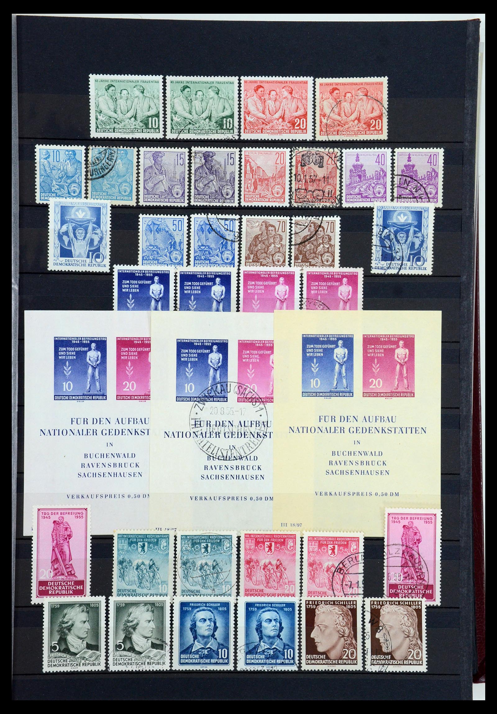 35708 013 - Postzegelverzameling 35708 DDR 1949-1990.