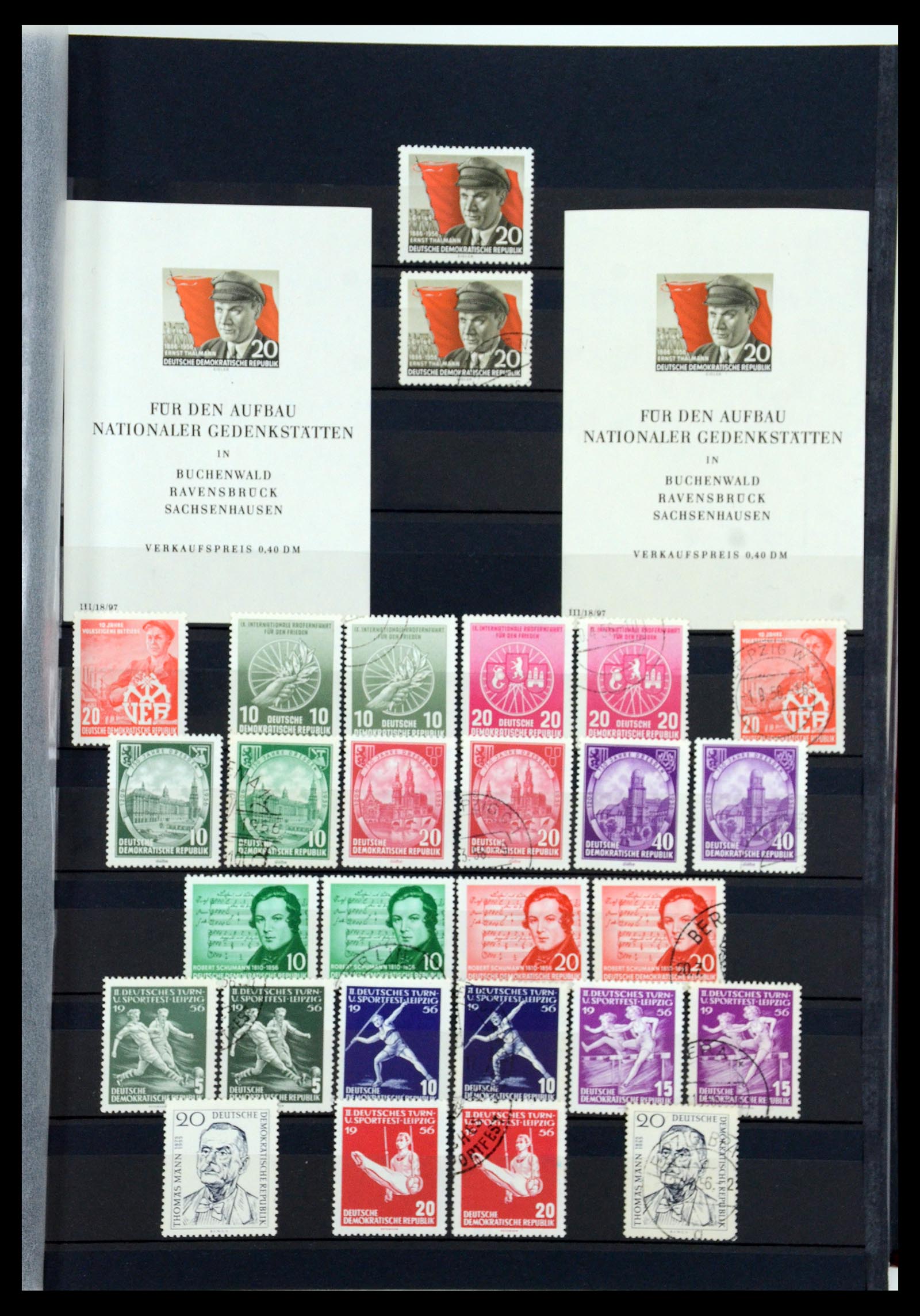 35708 017 - Stamp Collection 35708 GDR 1949-1990.