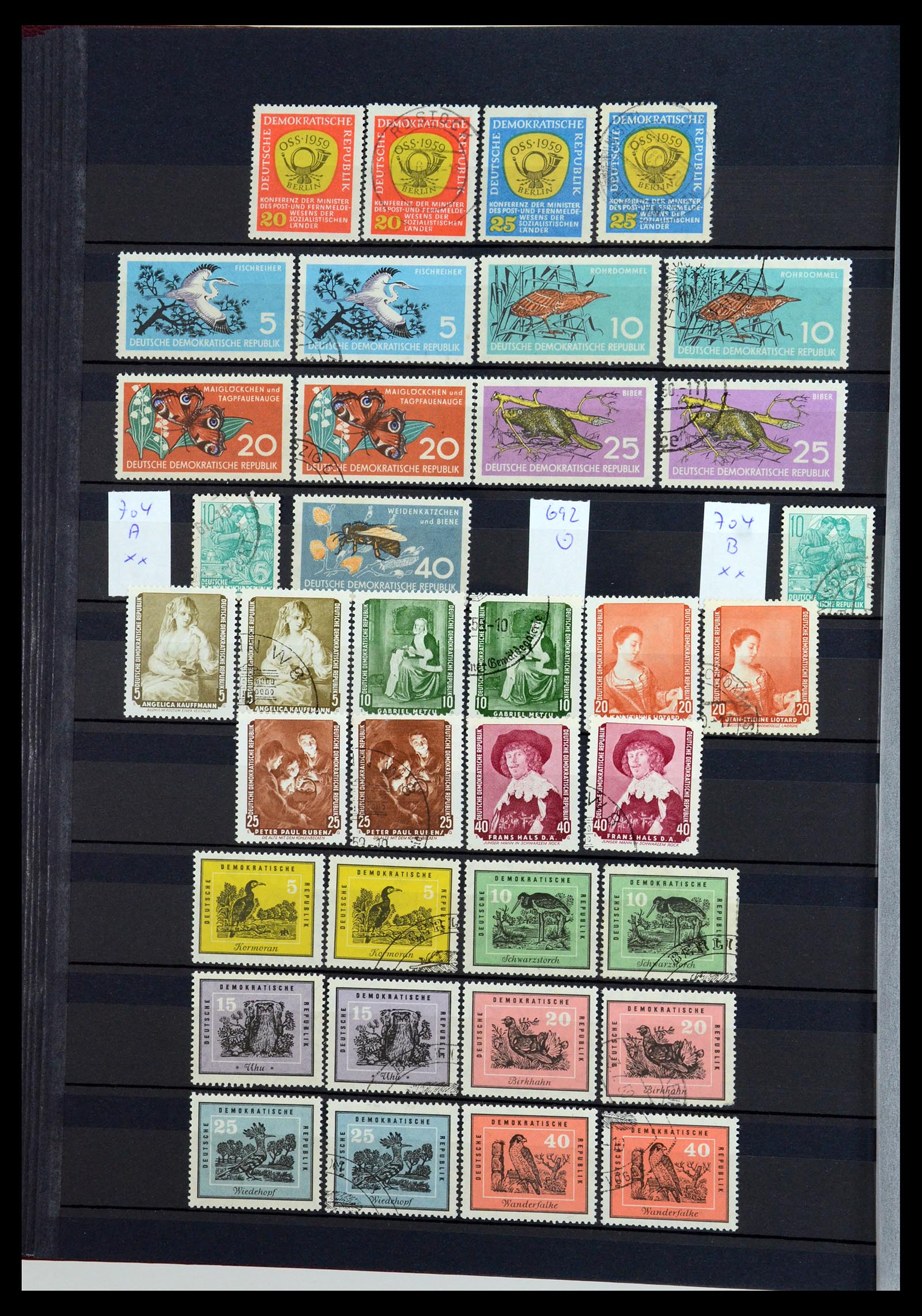 35708 026 - Stamp Collection 35708 GDR 1949-1990.