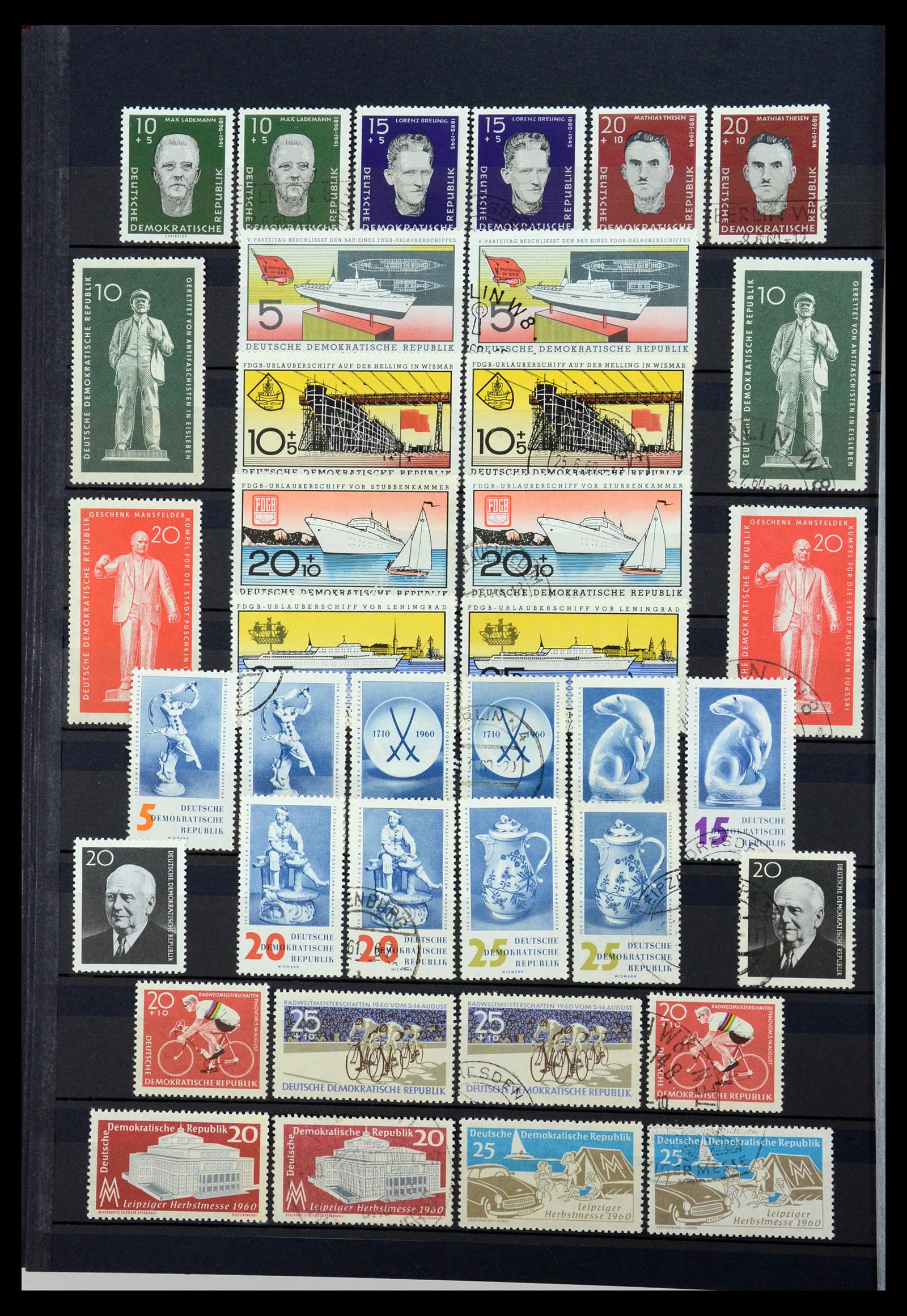 35708 030 - Stamp Collection 35708 GDR 1949-1990.