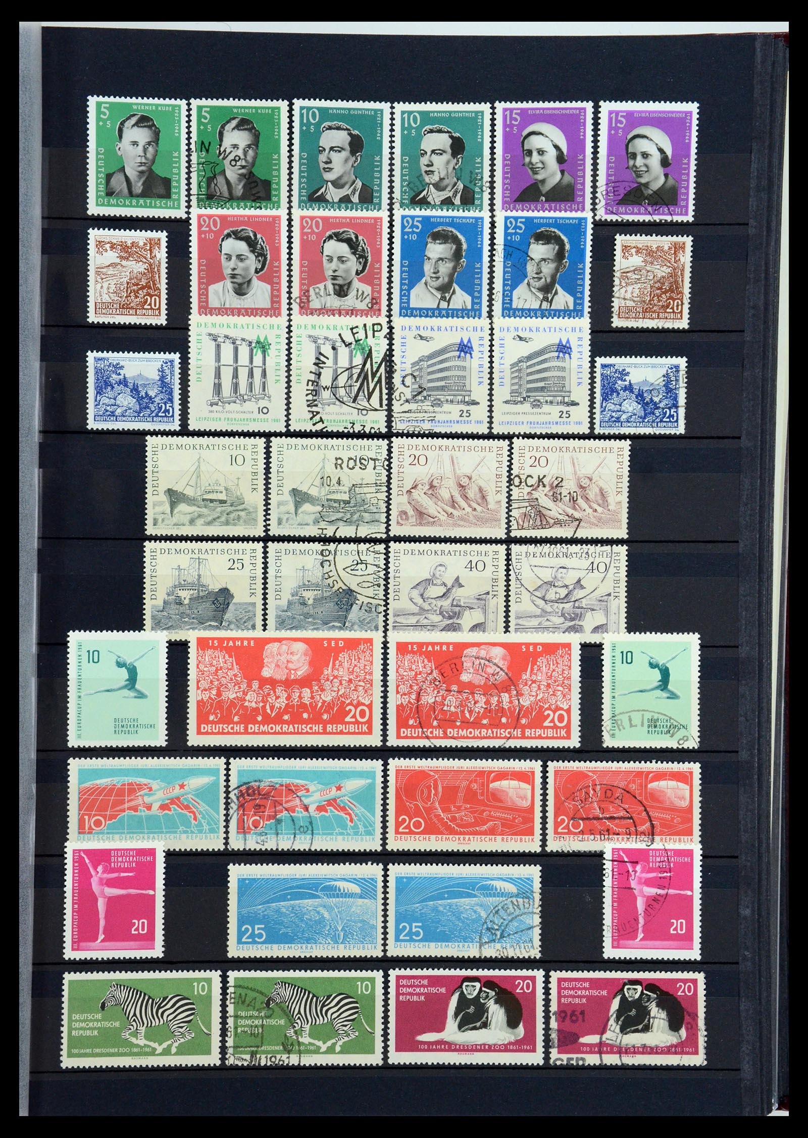 35708 033 - Stamp Collection 35708 GDR 1949-1990.