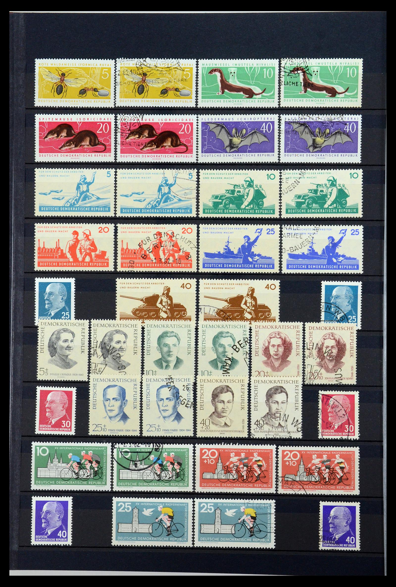 35708 036 - Stamp Collection 35708 GDR 1949-1990.