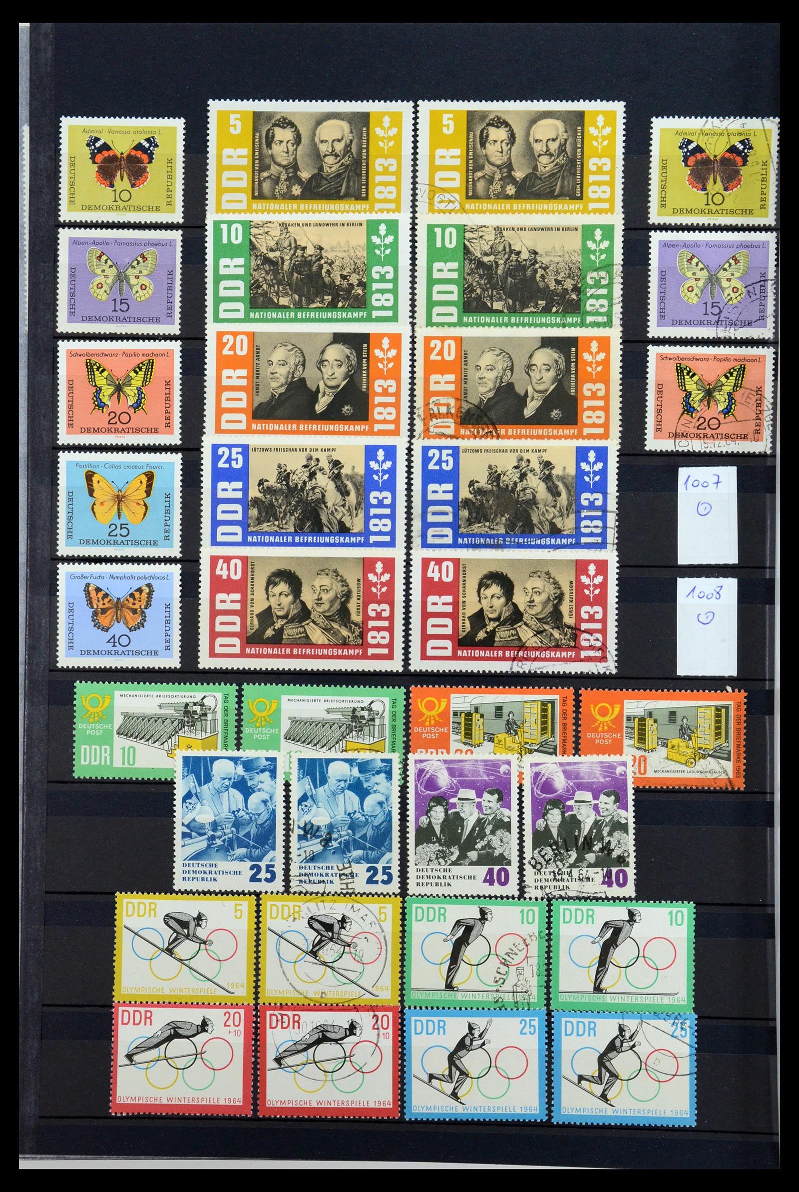 35708 044 - Postzegelverzameling 35708 DDR 1949-1990.
