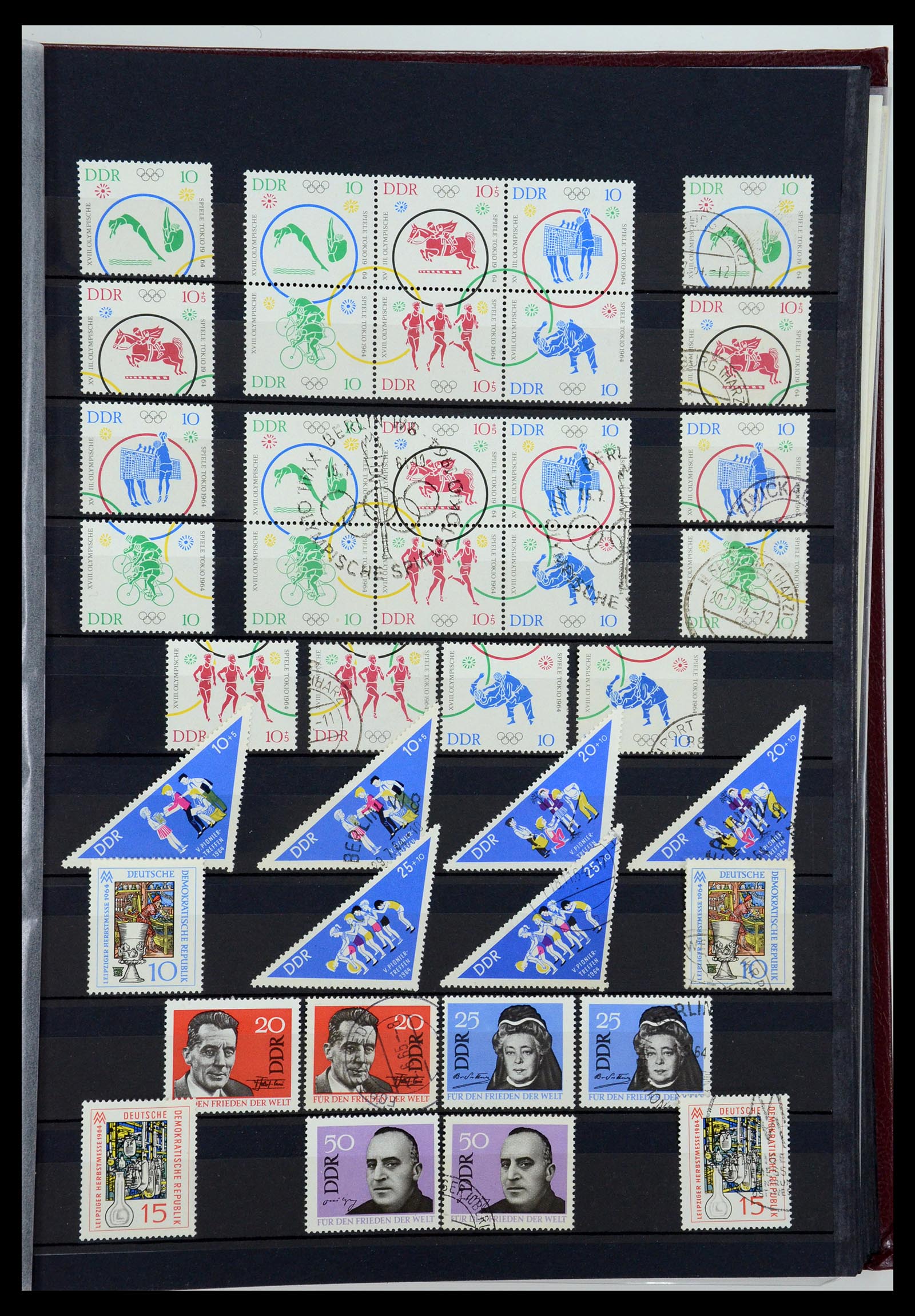 35708 047 - Postzegelverzameling 35708 DDR 1949-1990.