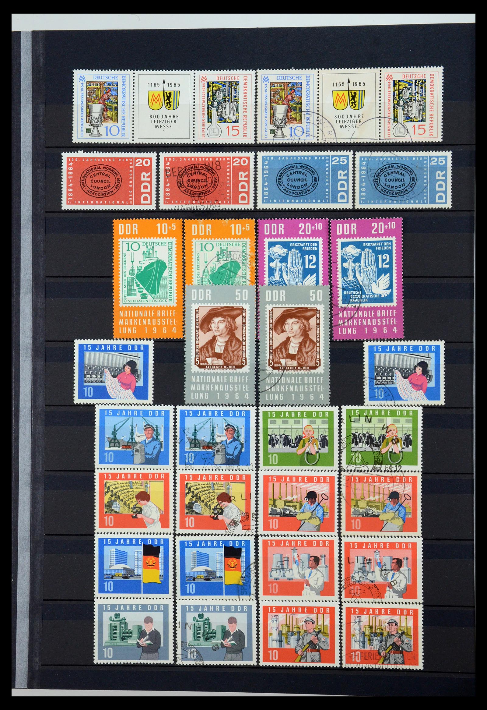 35708 048 - Stamp Collection 35708 GDR 1949-1990.