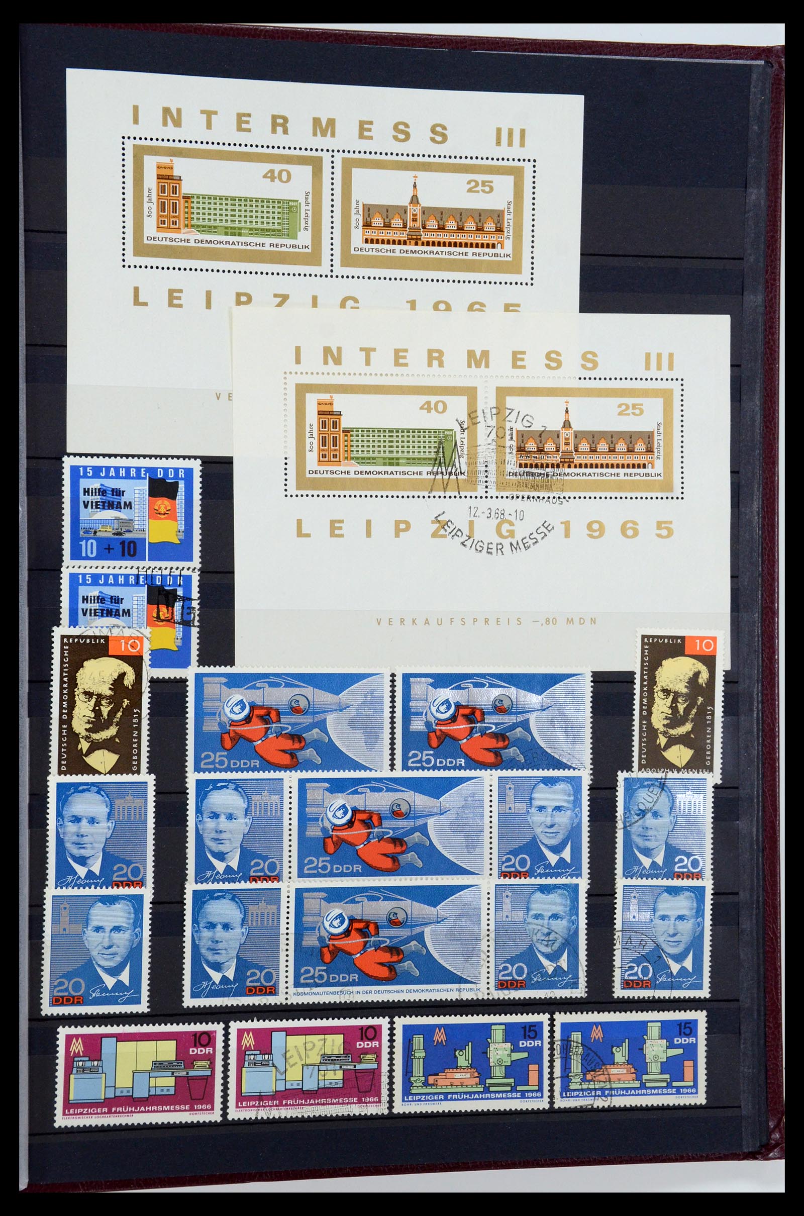 35708 058 - Postzegelverzameling 35708 DDR 1949-1990.