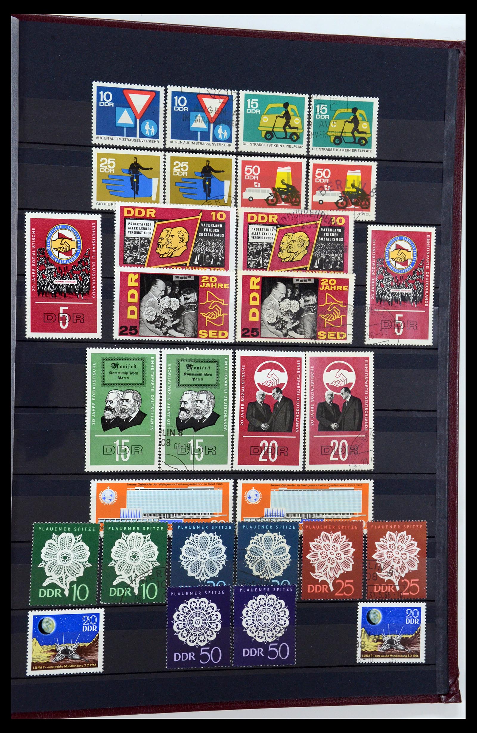 35708 060 - Postzegelverzameling 35708 DDR 1949-1990.
