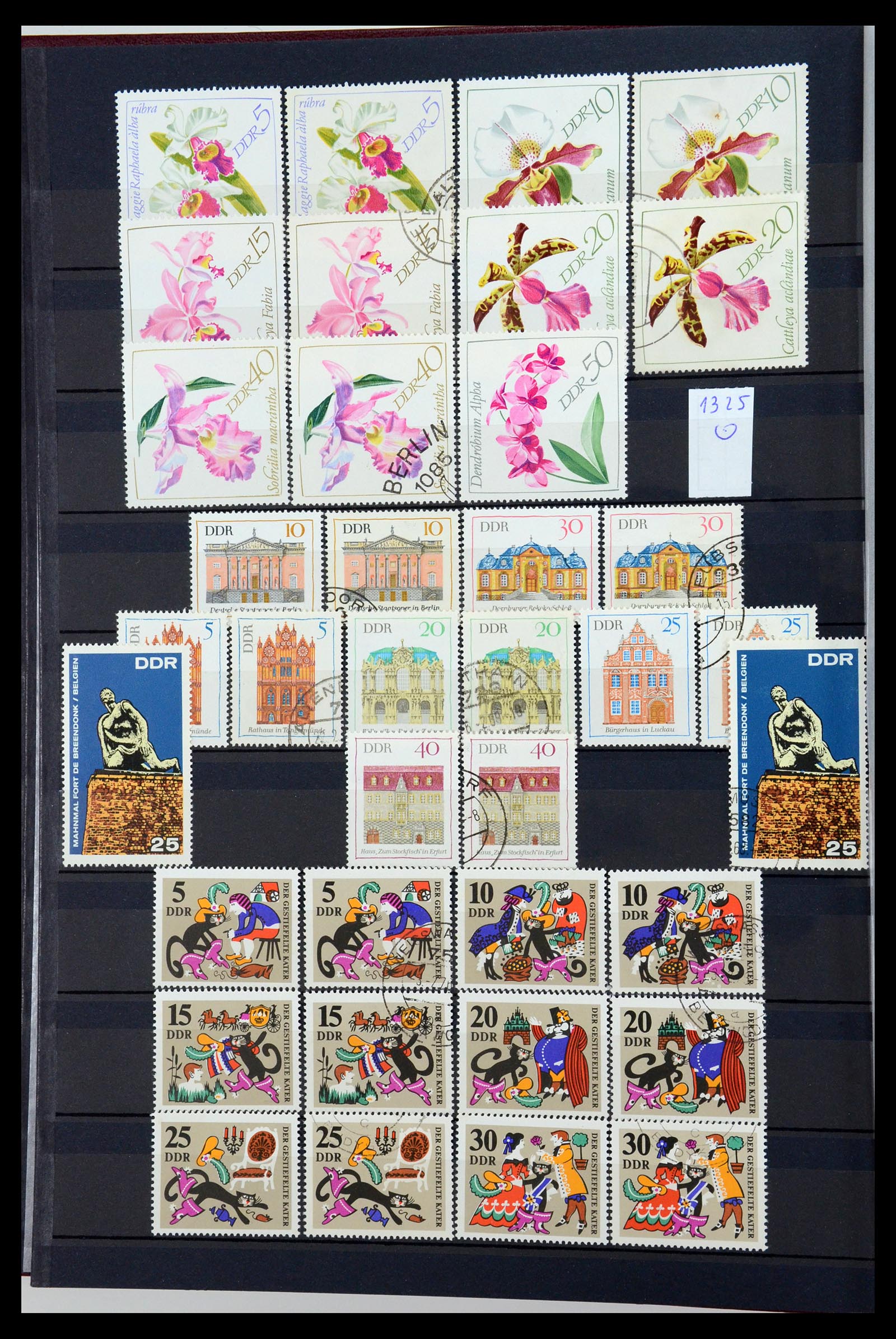 35708 077 - Stamp Collection 35708 GDR 1949-1990.