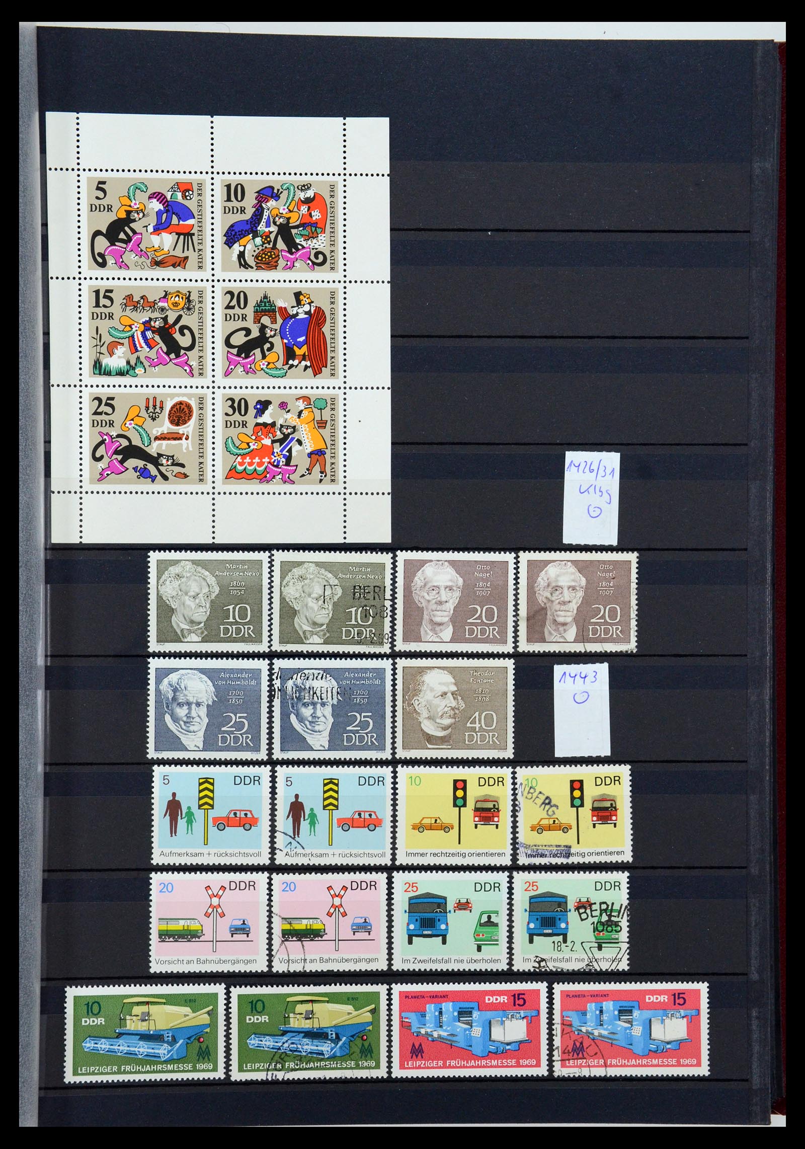 35708 078 - Stamp Collection 35708 GDR 1949-1990.