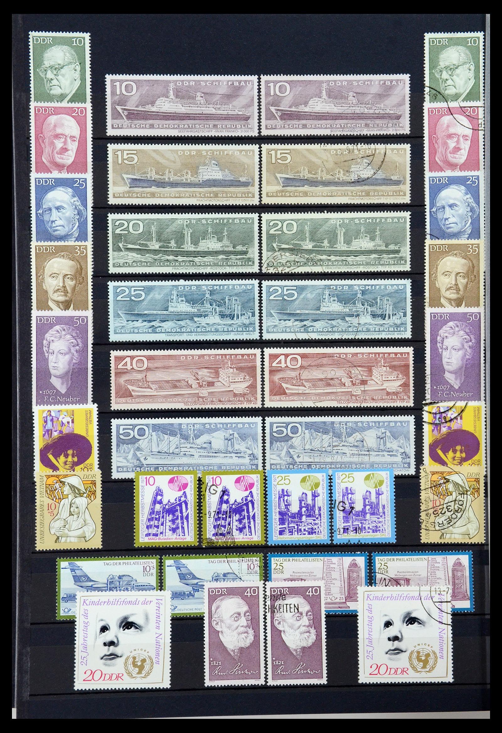 35708 097 - Stamp Collection 35708 GDR 1949-1990.