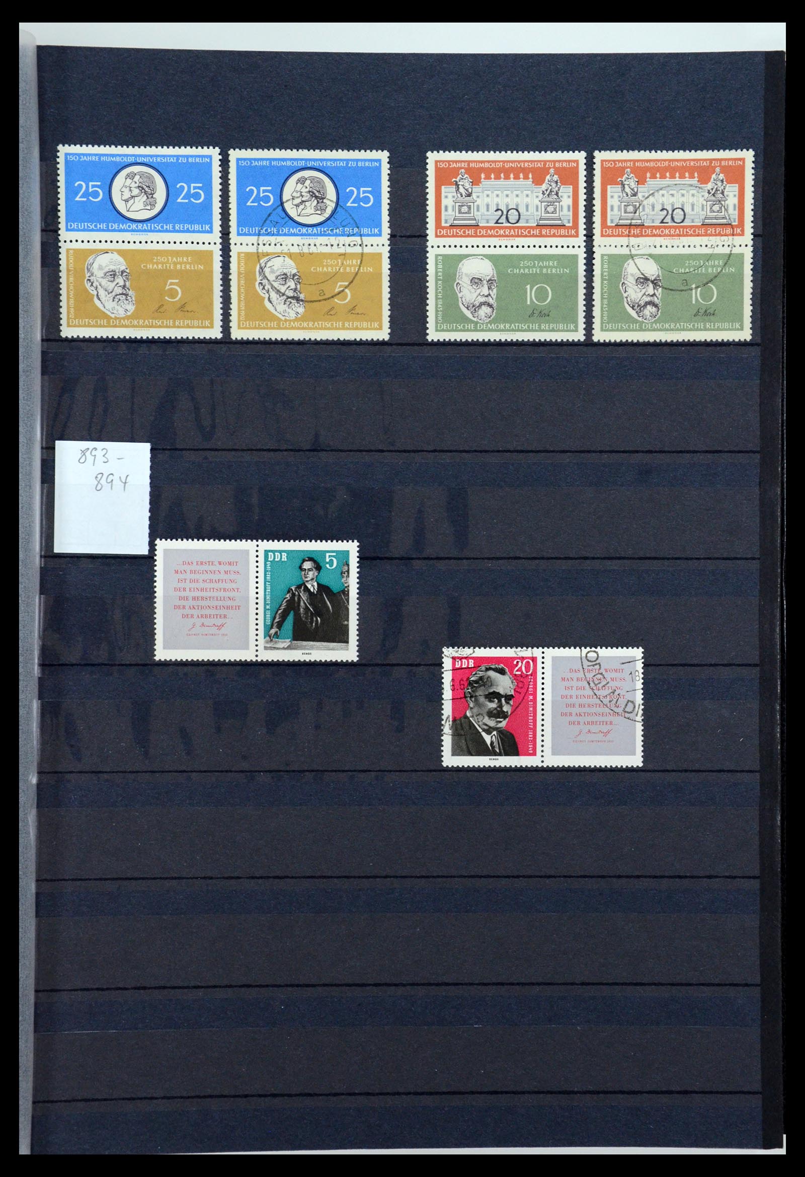 35708 282 - Stamp Collection 35708 GDR 1949-1990.