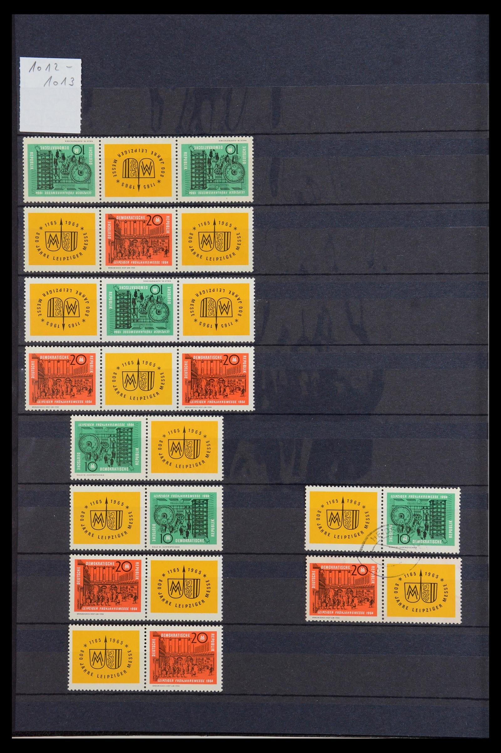 35708 287 - Stamp Collection 35708 GDR 1949-1990.