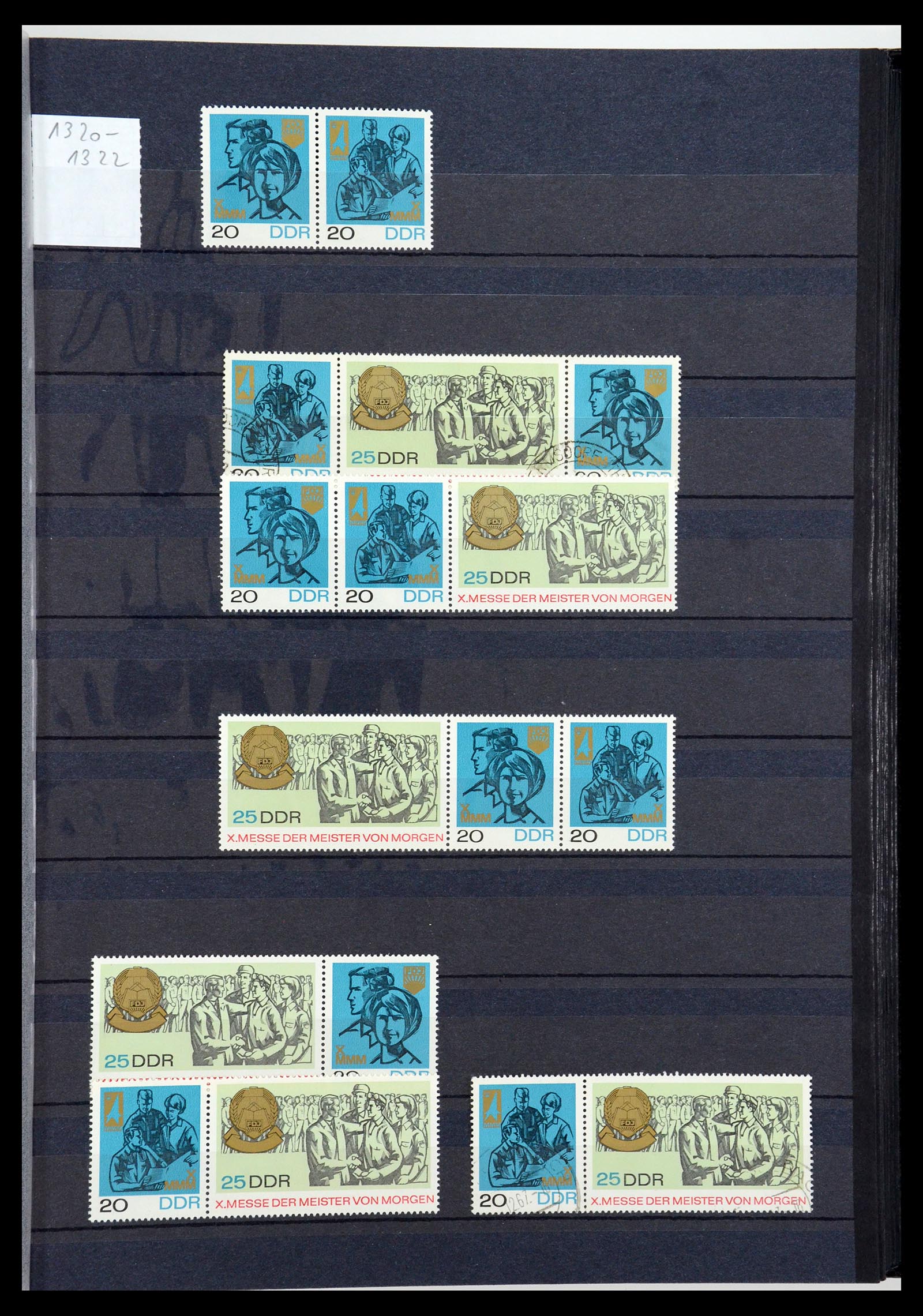35708 300 - Stamp Collection 35708 GDR 1949-1990.