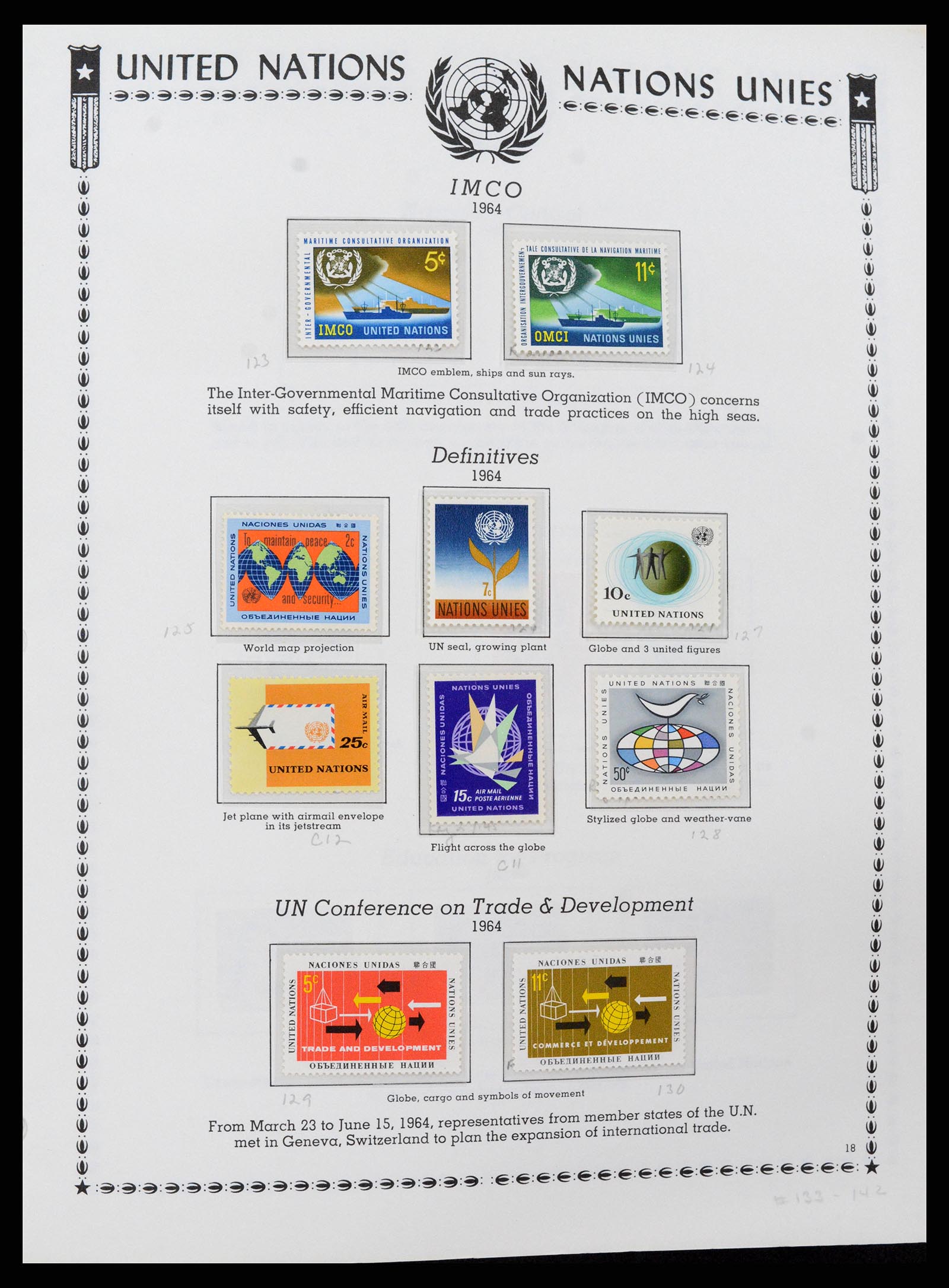 35712 0019 - Postzegelverzameling 35712 Verenigde Naties 1951-2020!!