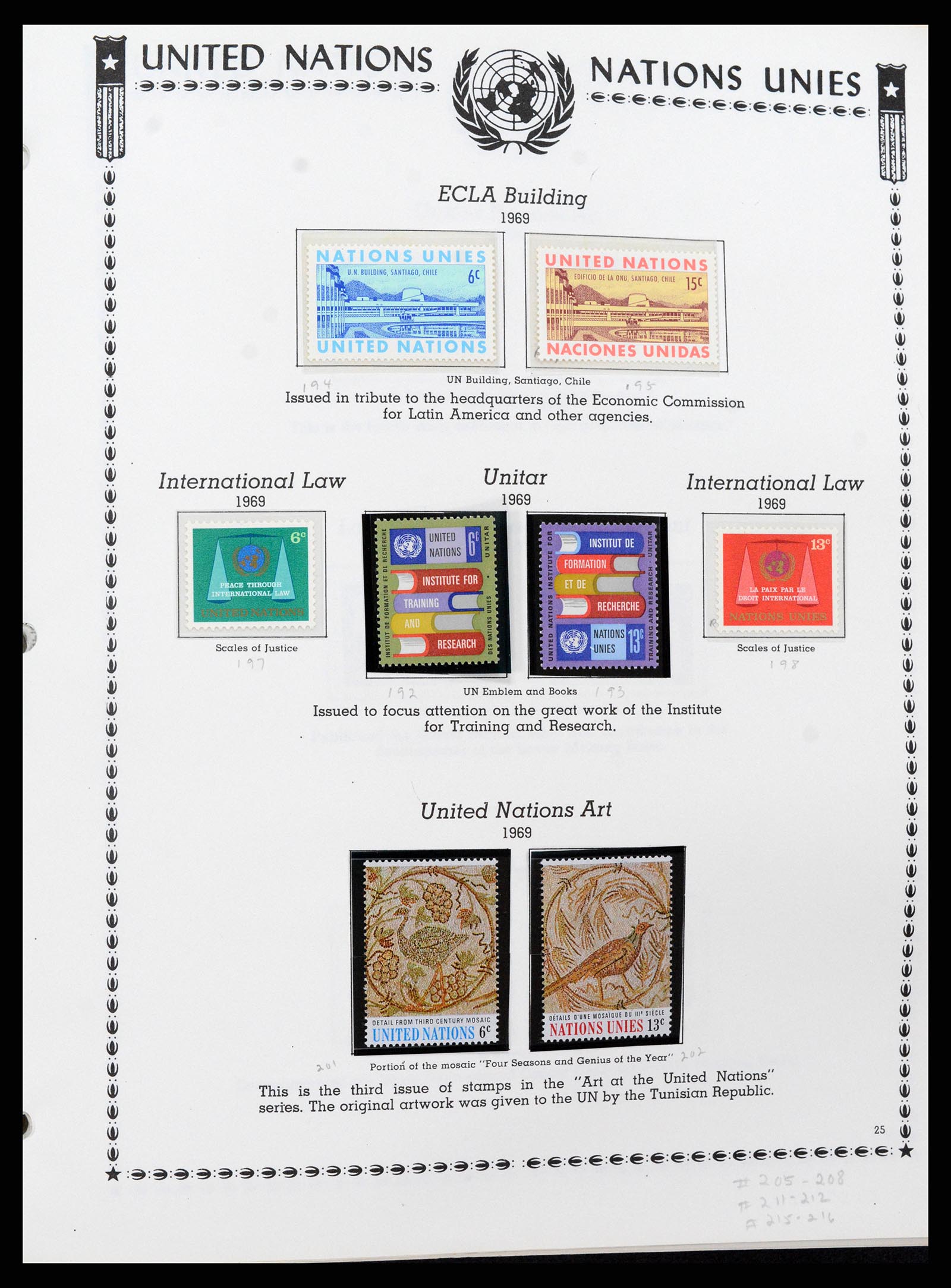 35712 0027 - Stamp Collection 35712 United Nations 1951-2020!!
