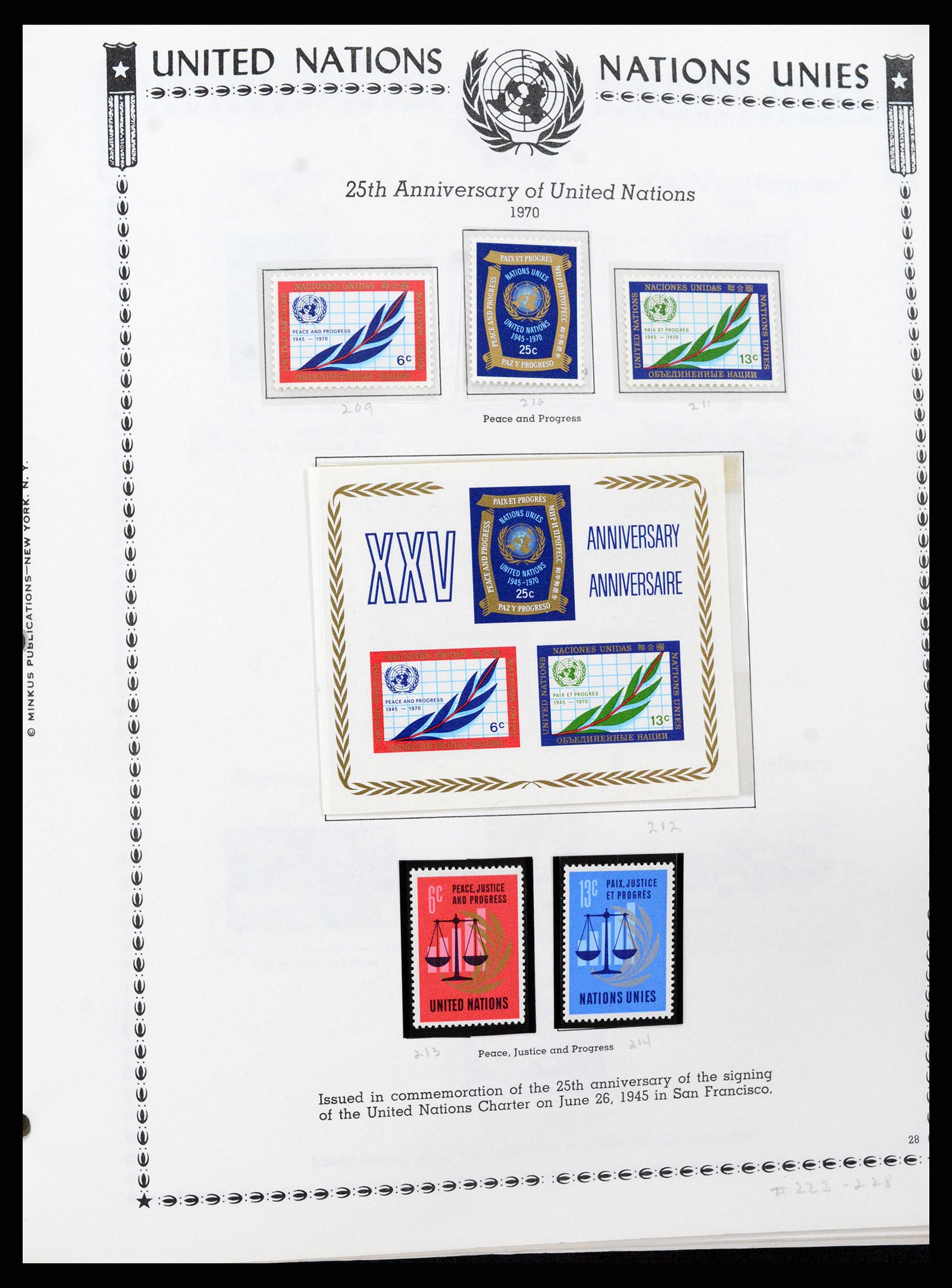 35712 0029 - Postzegelverzameling 35712 Verenigde Naties 1951-2020!!