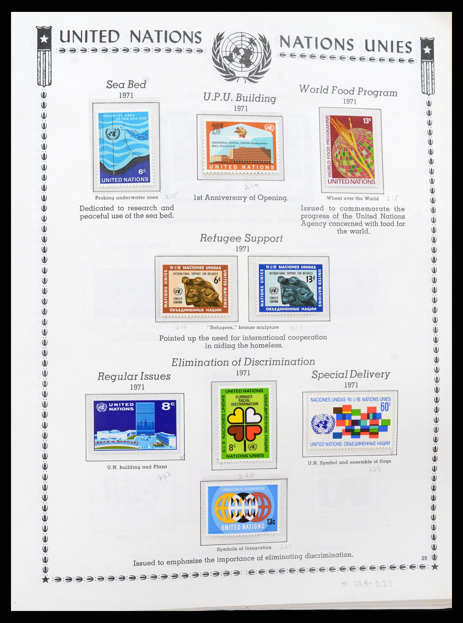 35712 0030 - Stamp Collection 35712 United Nations 1951-2020!!