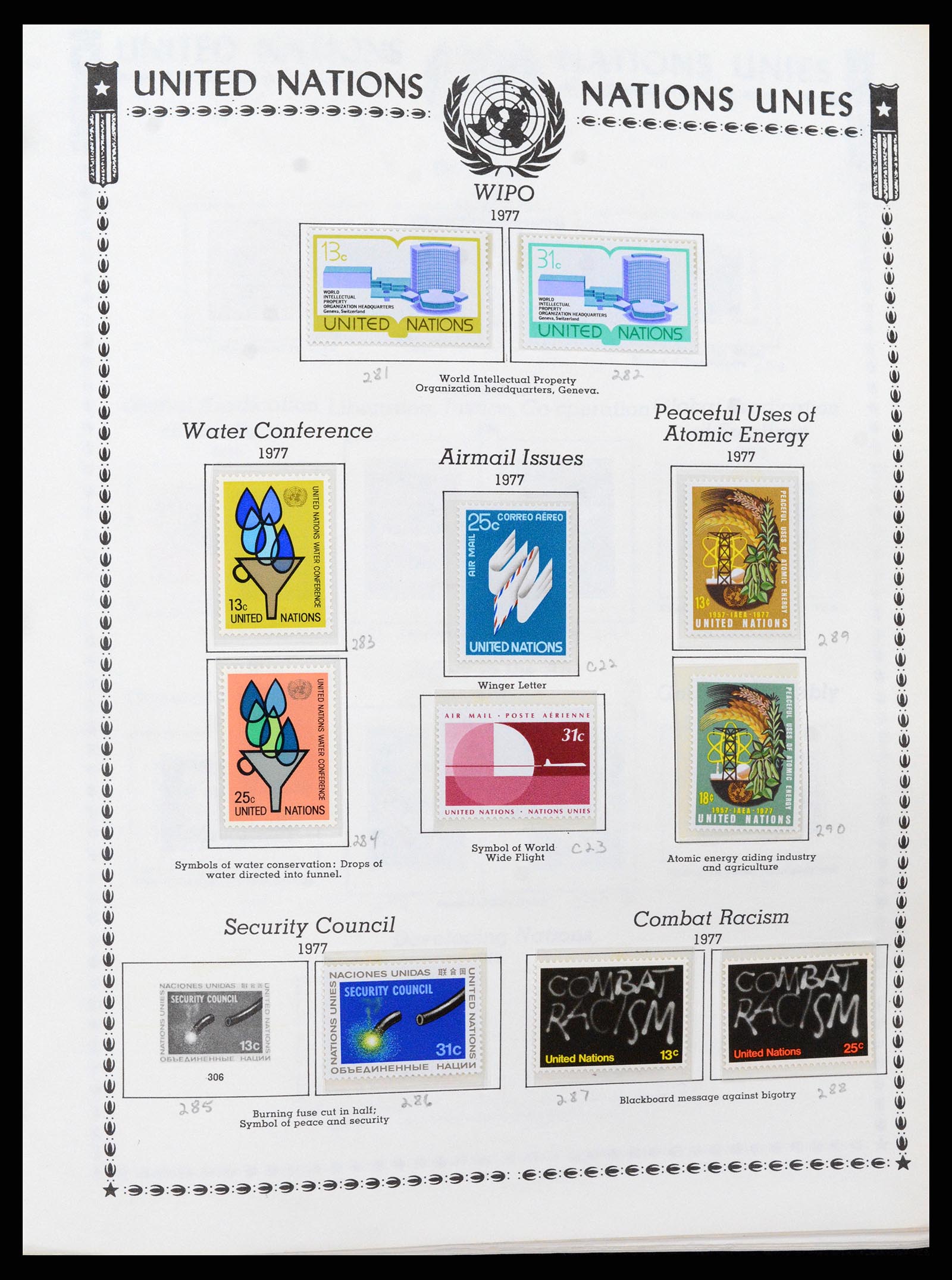 35712 0041 - Stamp Collection 35712 United Nations 1951-2020!!