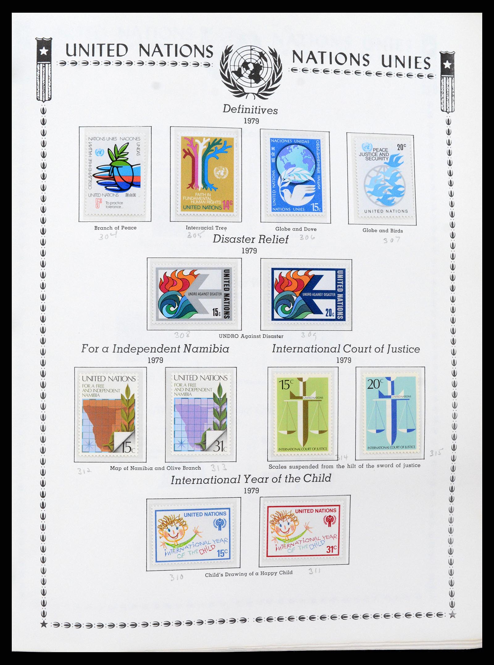35712 0043 - Postzegelverzameling 35712 Verenigde Naties 1951-2020!!