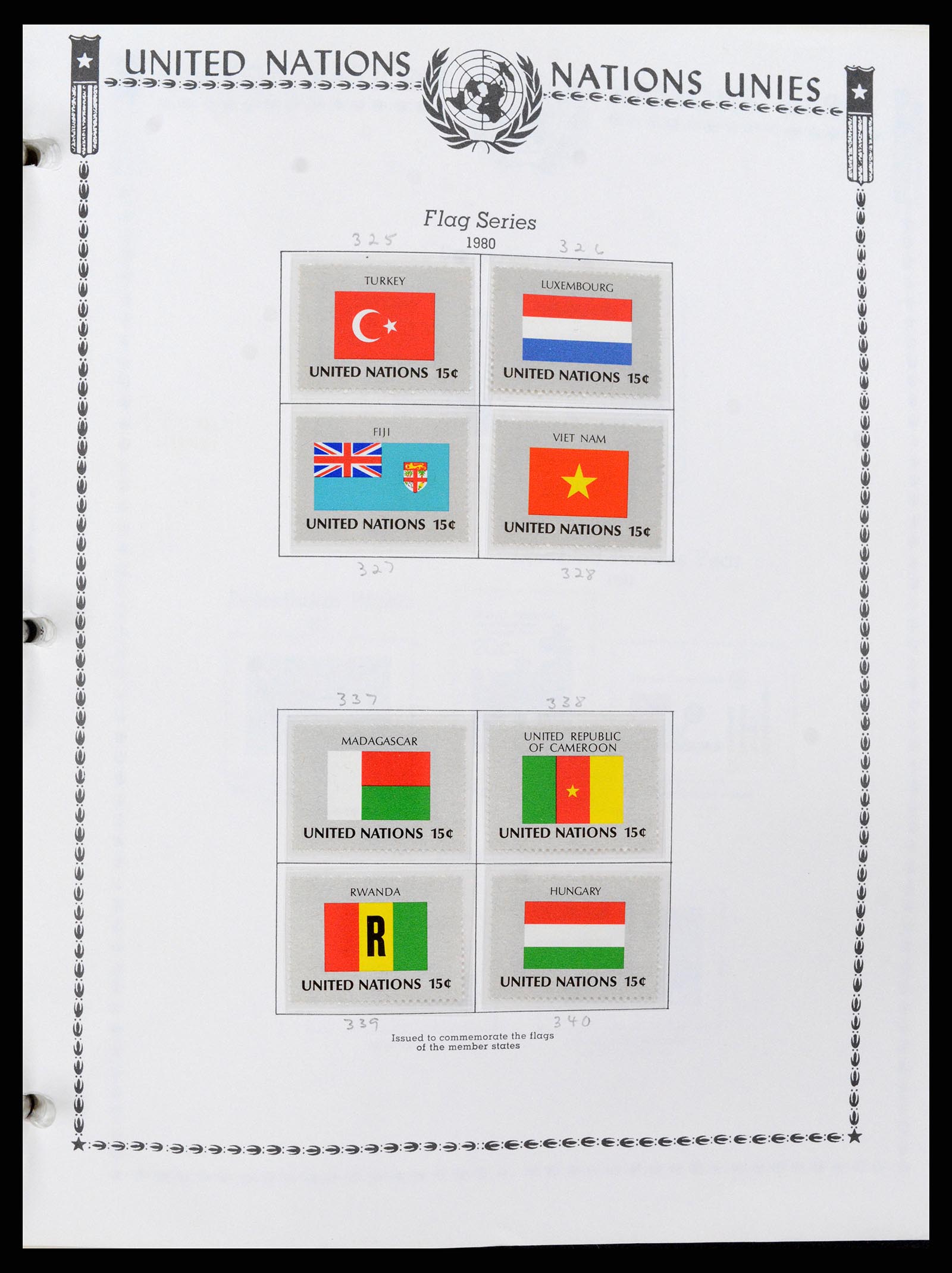 35712 0048 - Postzegelverzameling 35712 Verenigde Naties 1951-2020!!