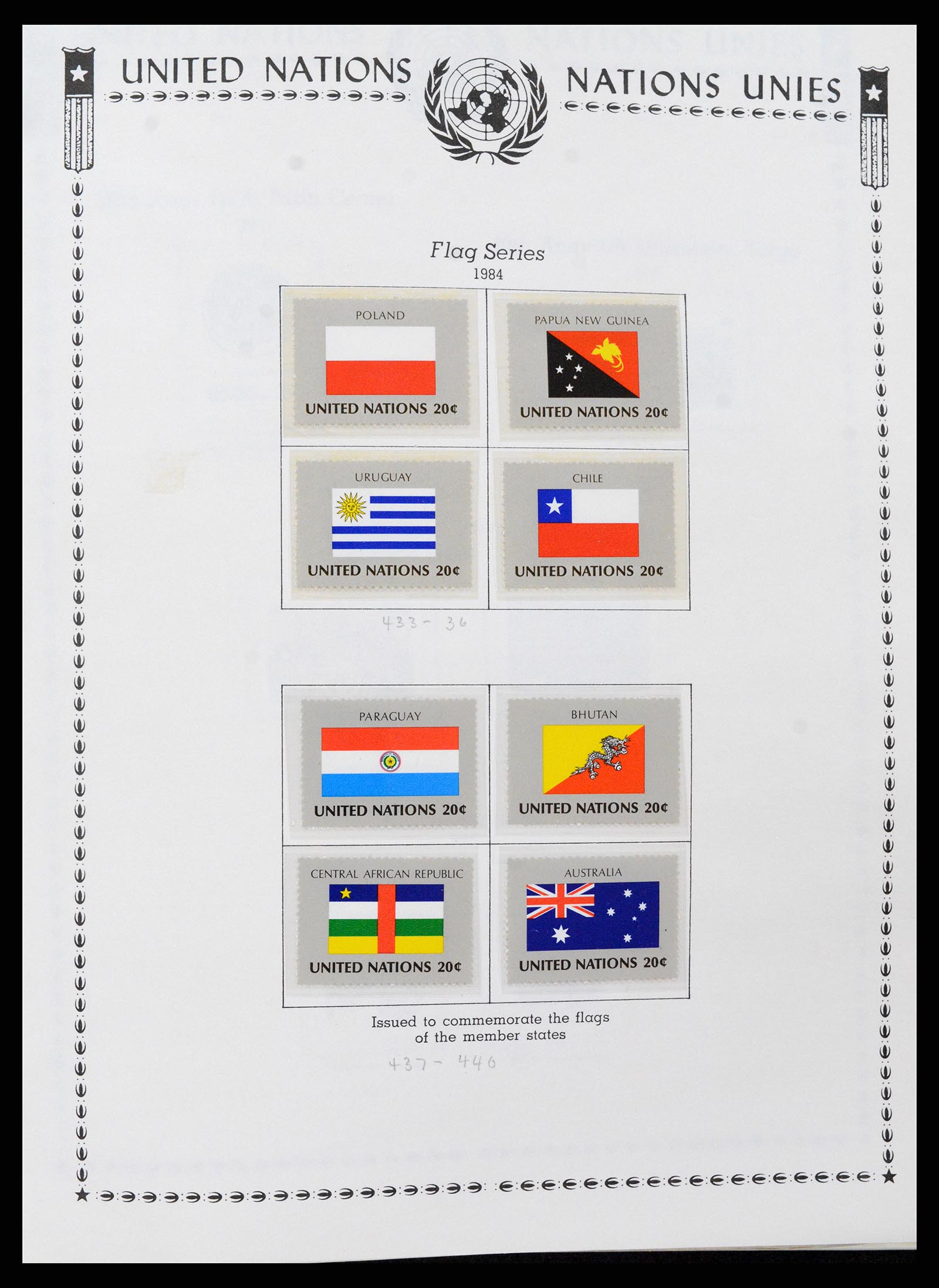 35712 0057 - Postzegelverzameling 35712 Verenigde Naties 1951-2020!!