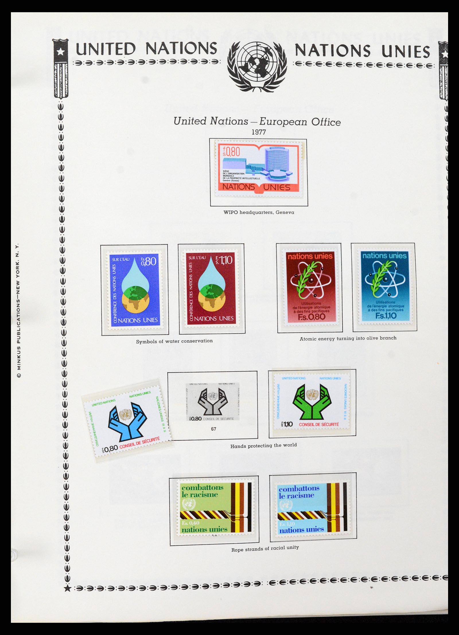35712 0079 - Stamp Collection 35712 United Nations 1951-2020!!