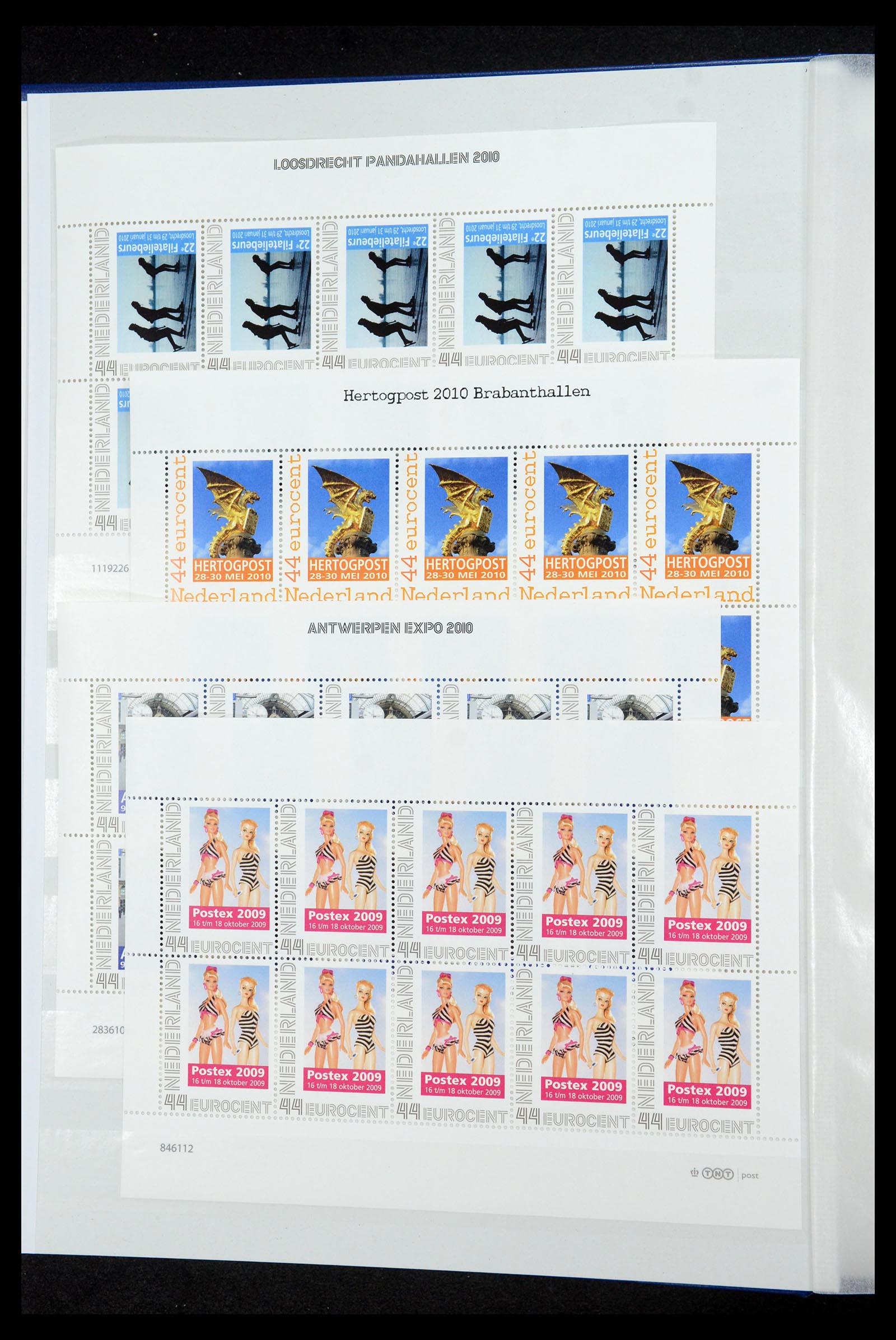 35713 006 - Postzegelverzameling 35713 Nederland persoonlijke zegels.