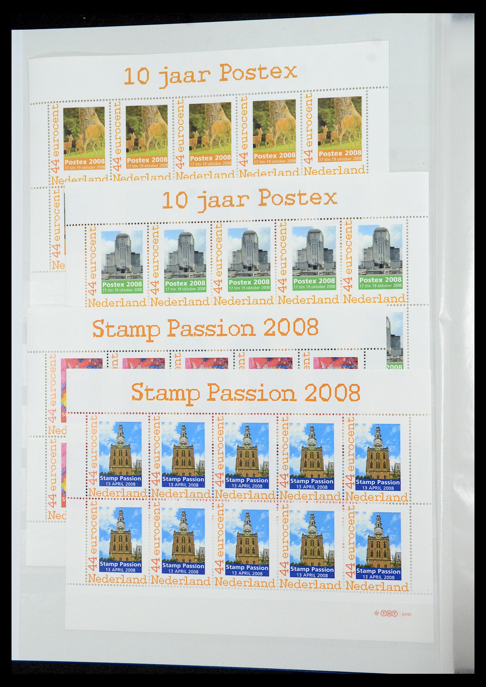 35713 008 - Postzegelverzameling 35713 Nederland persoonlijke zegels.