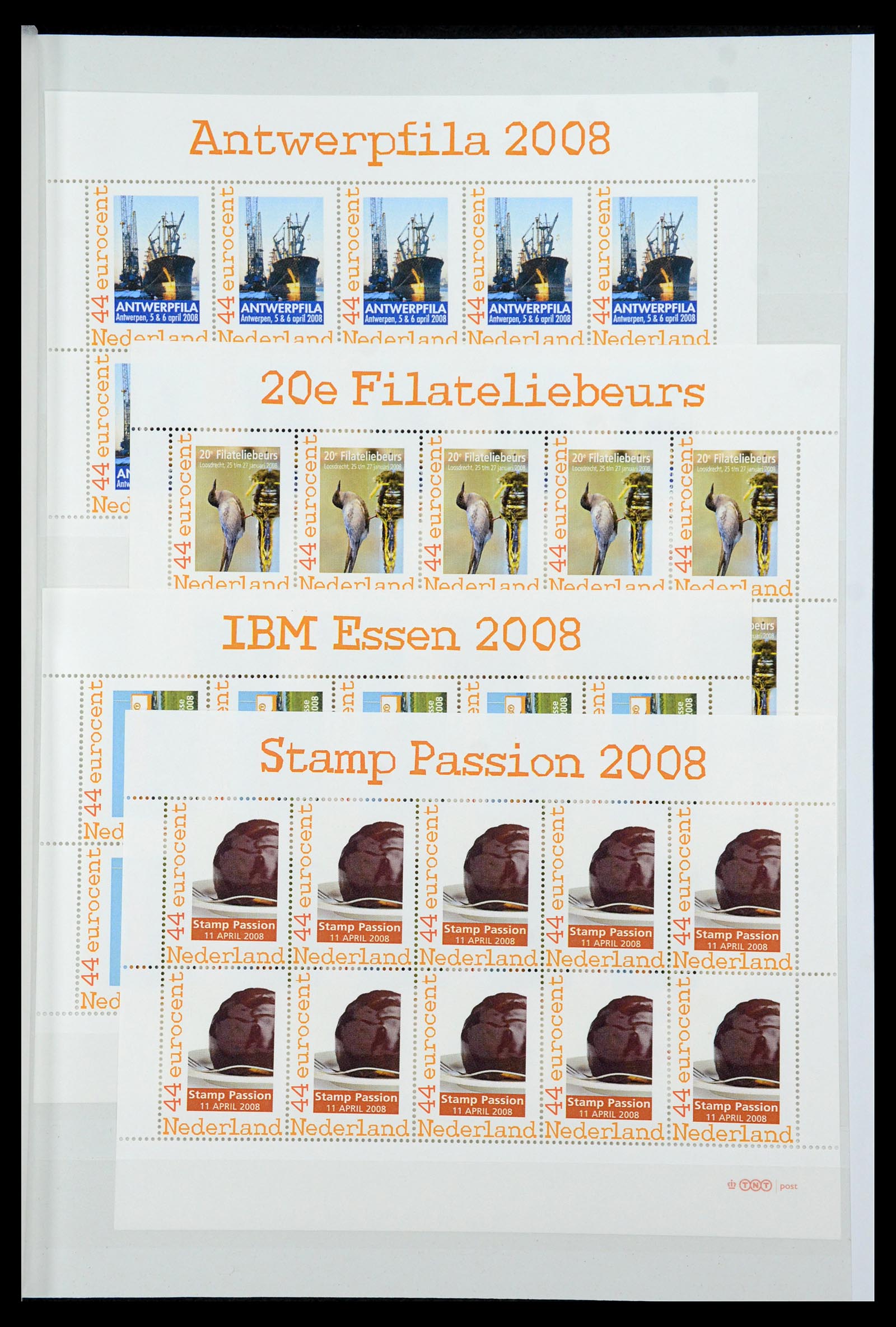 35713 009 - Postzegelverzameling 35713 Nederland persoonlijke zegels.