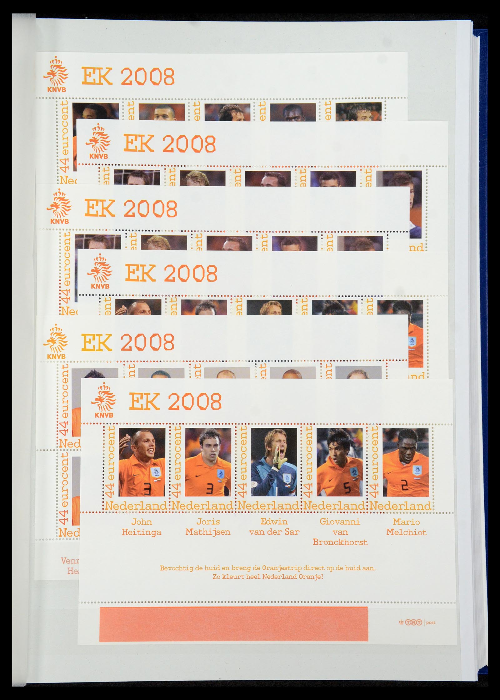 35713 021 - Postzegelverzameling 35713 Nederland persoonlijke zegels.