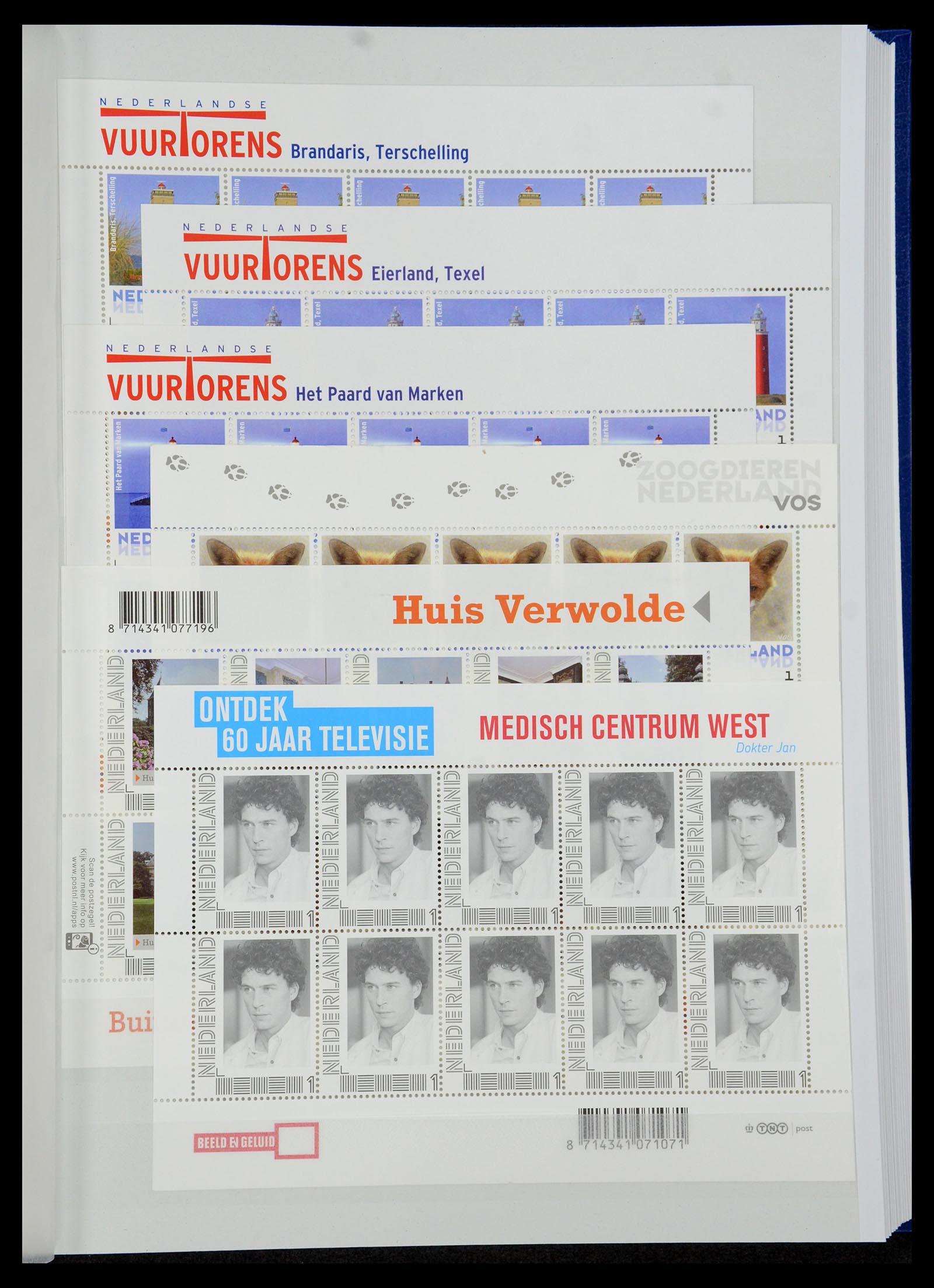 35713 027 - Postzegelverzameling 35713 Nederland persoonlijke zegels.