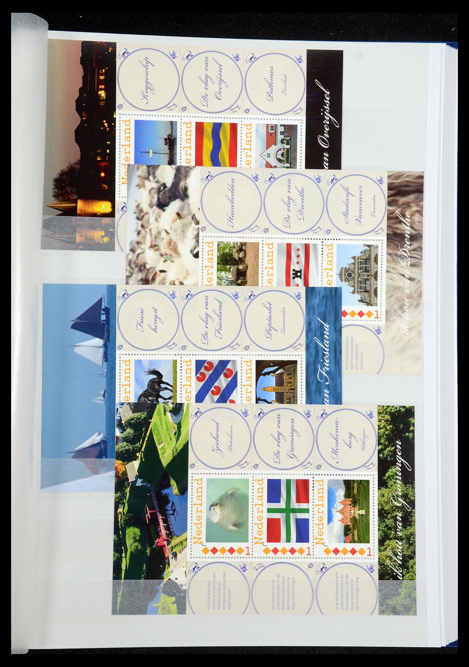 35713 037 - Postzegelverzameling 35713 Nederland persoonlijke zegels.
