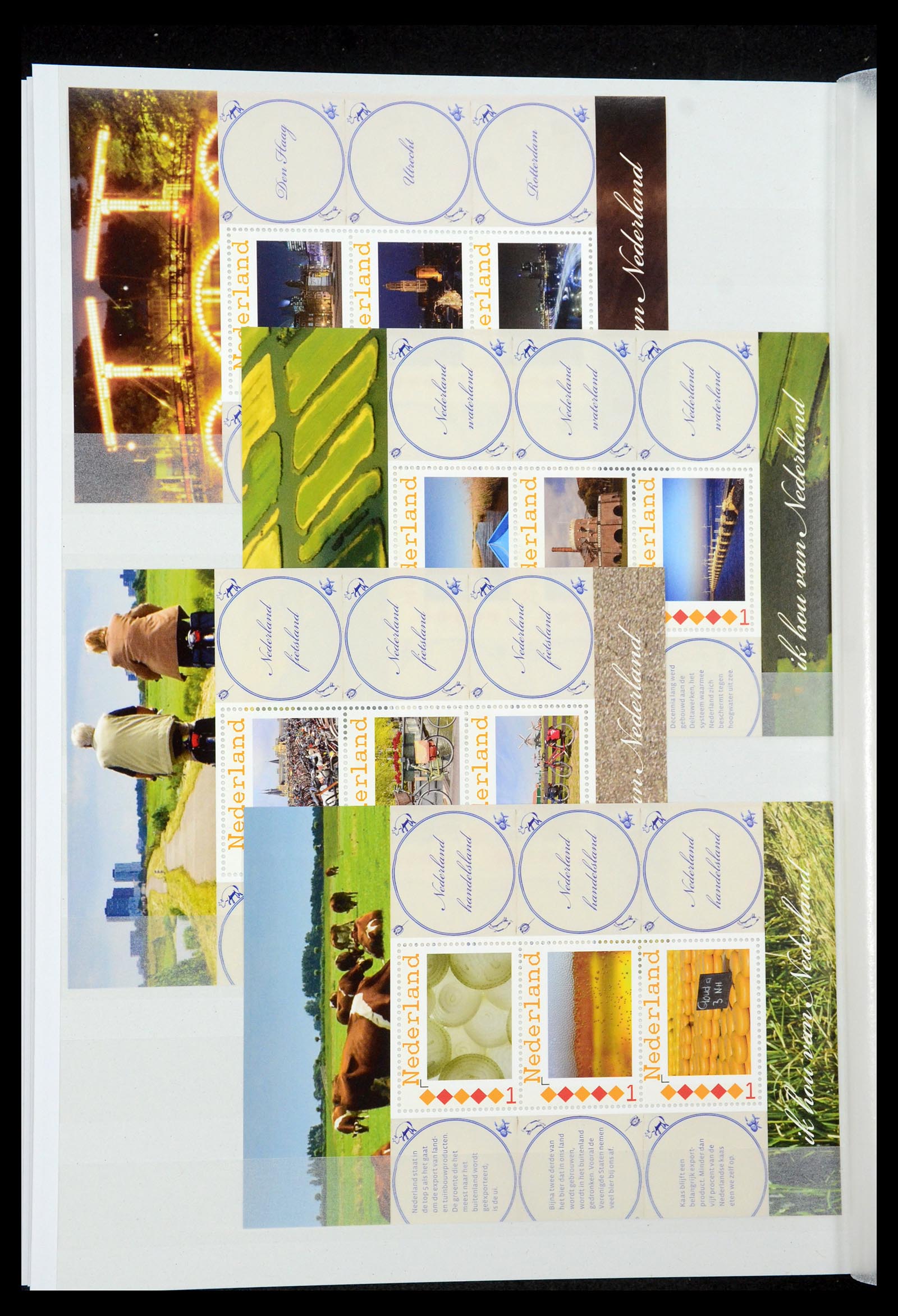 35713 038 - Postzegelverzameling 35713 Nederland persoonlijke zegels.