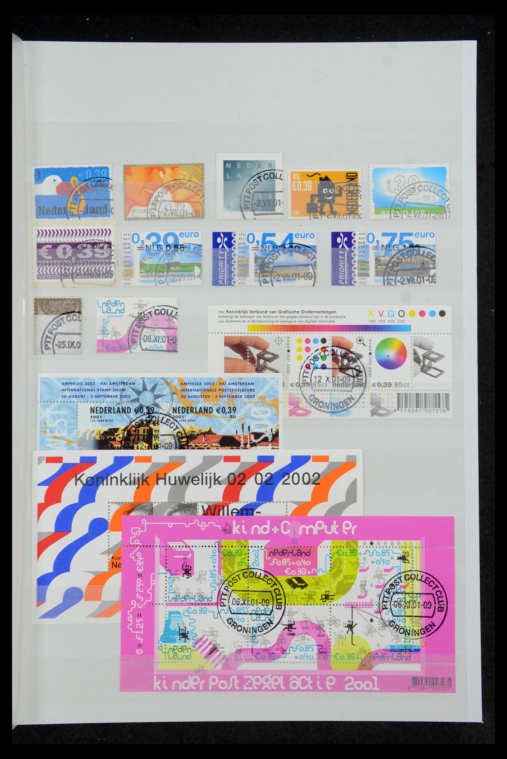 35714 001 - Postzegelverzameling 35714 Nederland 2001-2012.