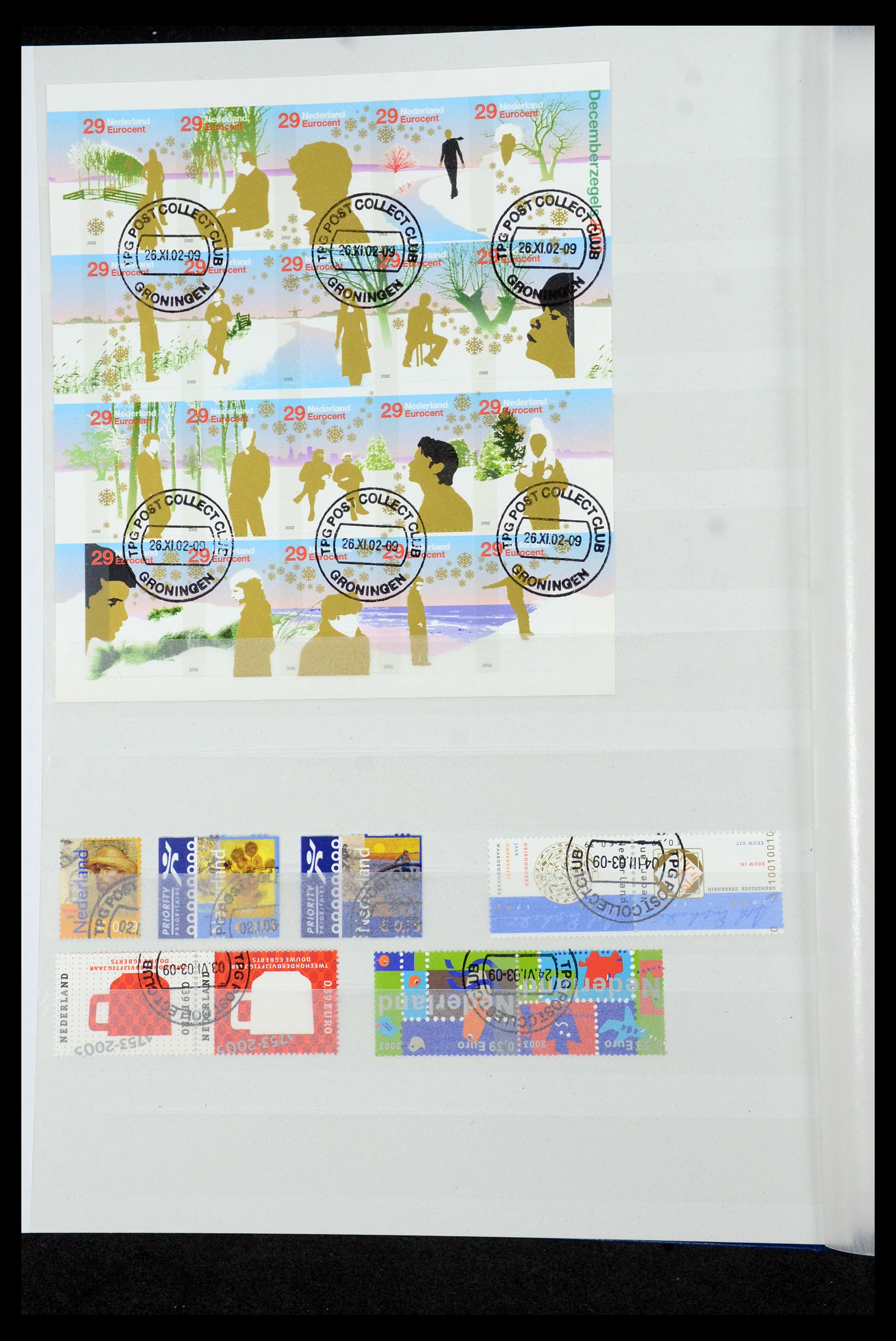 35714 004 - Postzegelverzameling 35714 Nederland 2001-2012.